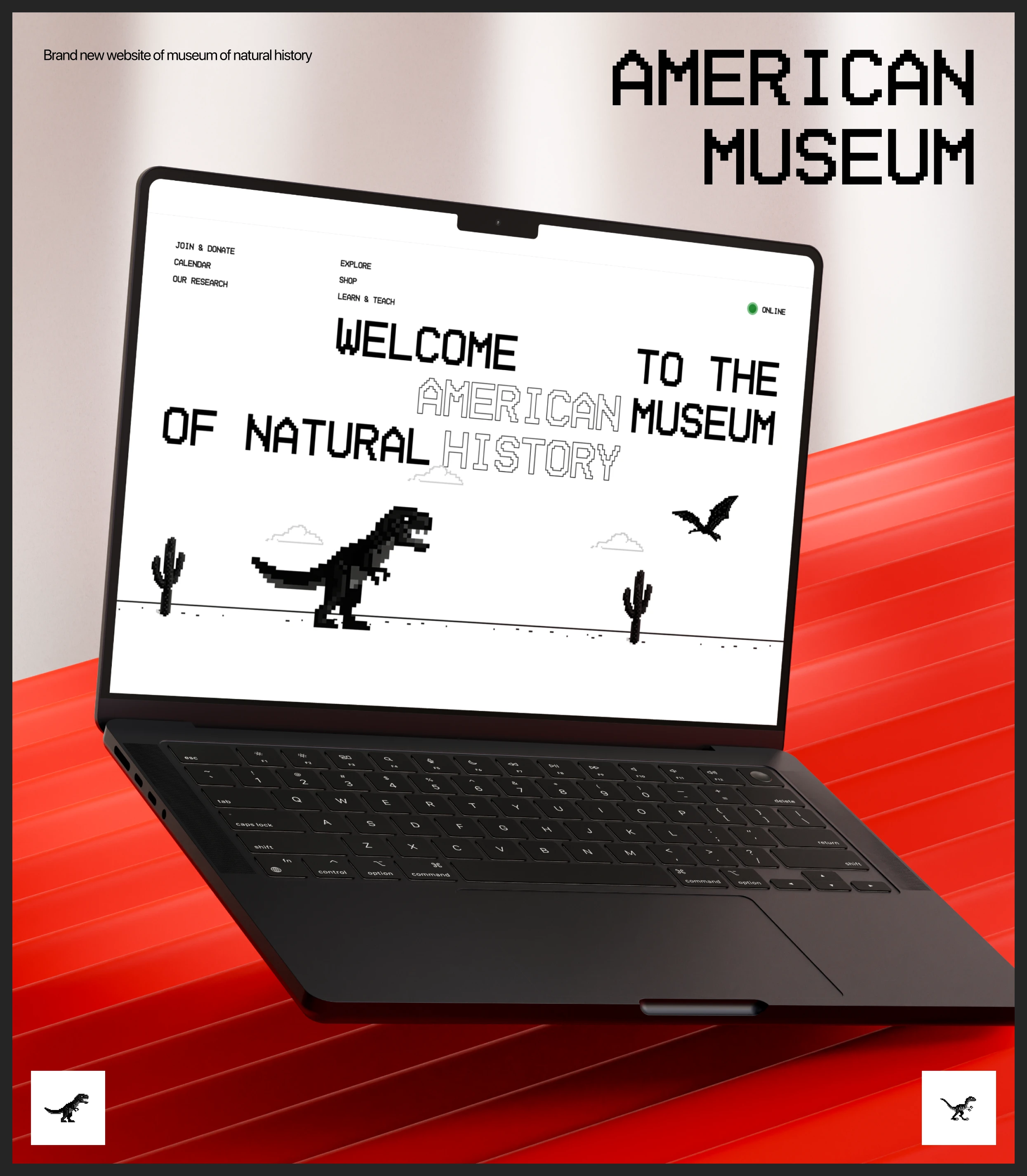 American Museum of Natural History | Website — Изображение №1 — Интерфейсы, Иллюстрация на Dprofile