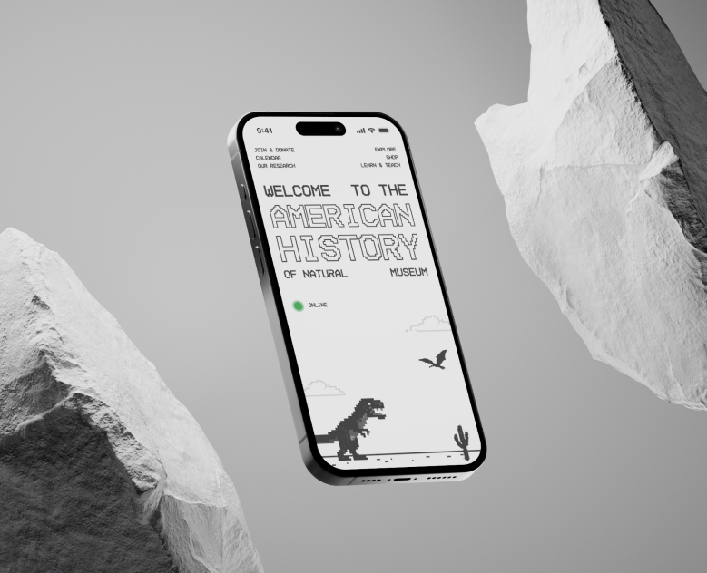 American Museum of Natural History | Website — Интерфейсы, Иллюстрация на Dprofile