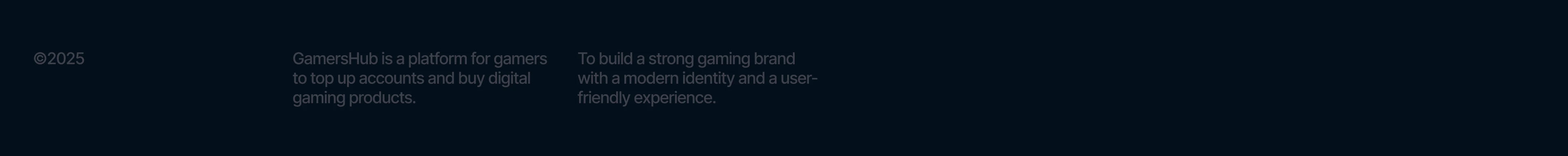Gamershub — Изображение №2 — Брендинг на Dprofile