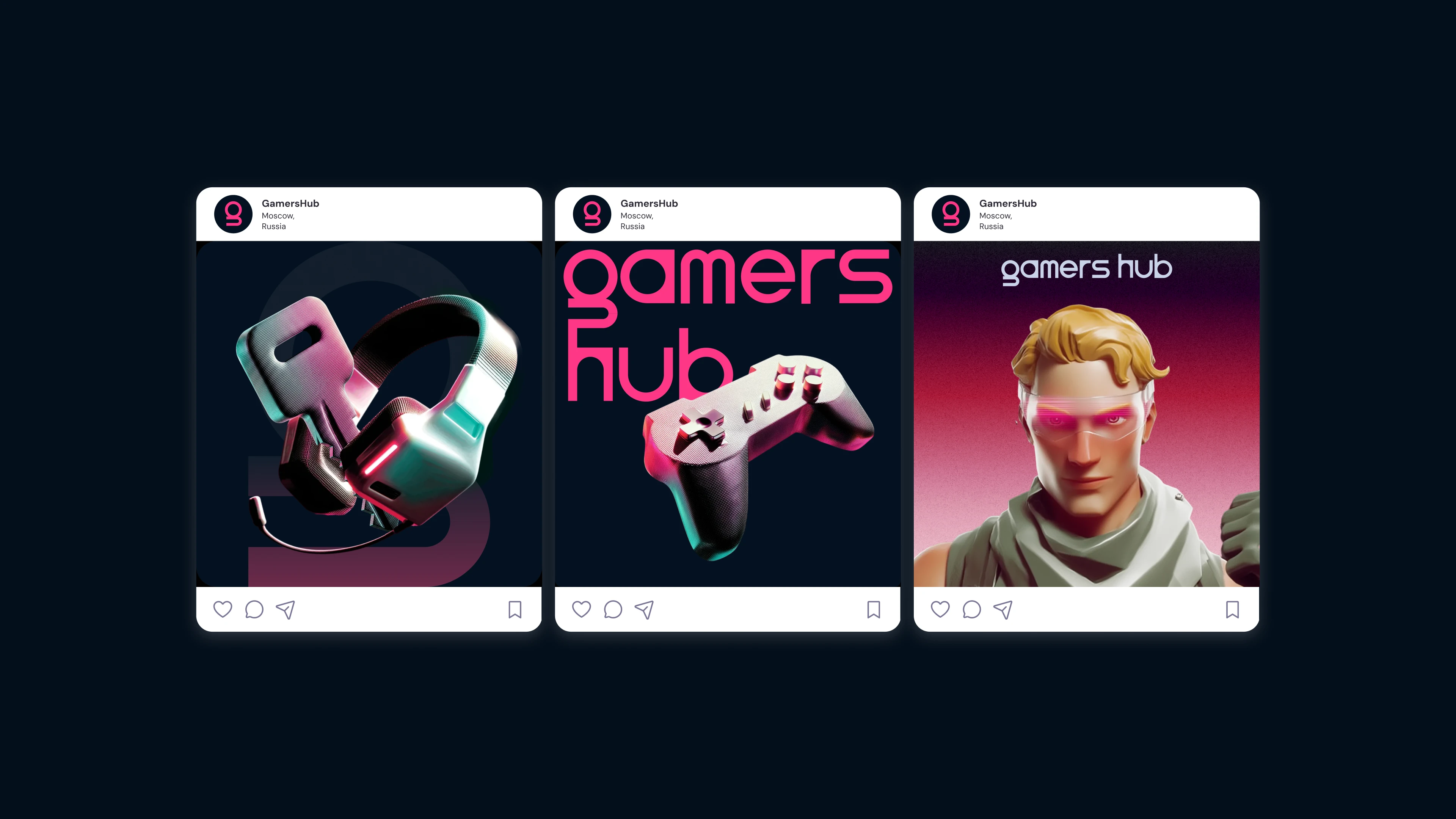 Gamershub — Изображение №8 — Брендинг на Dprofile