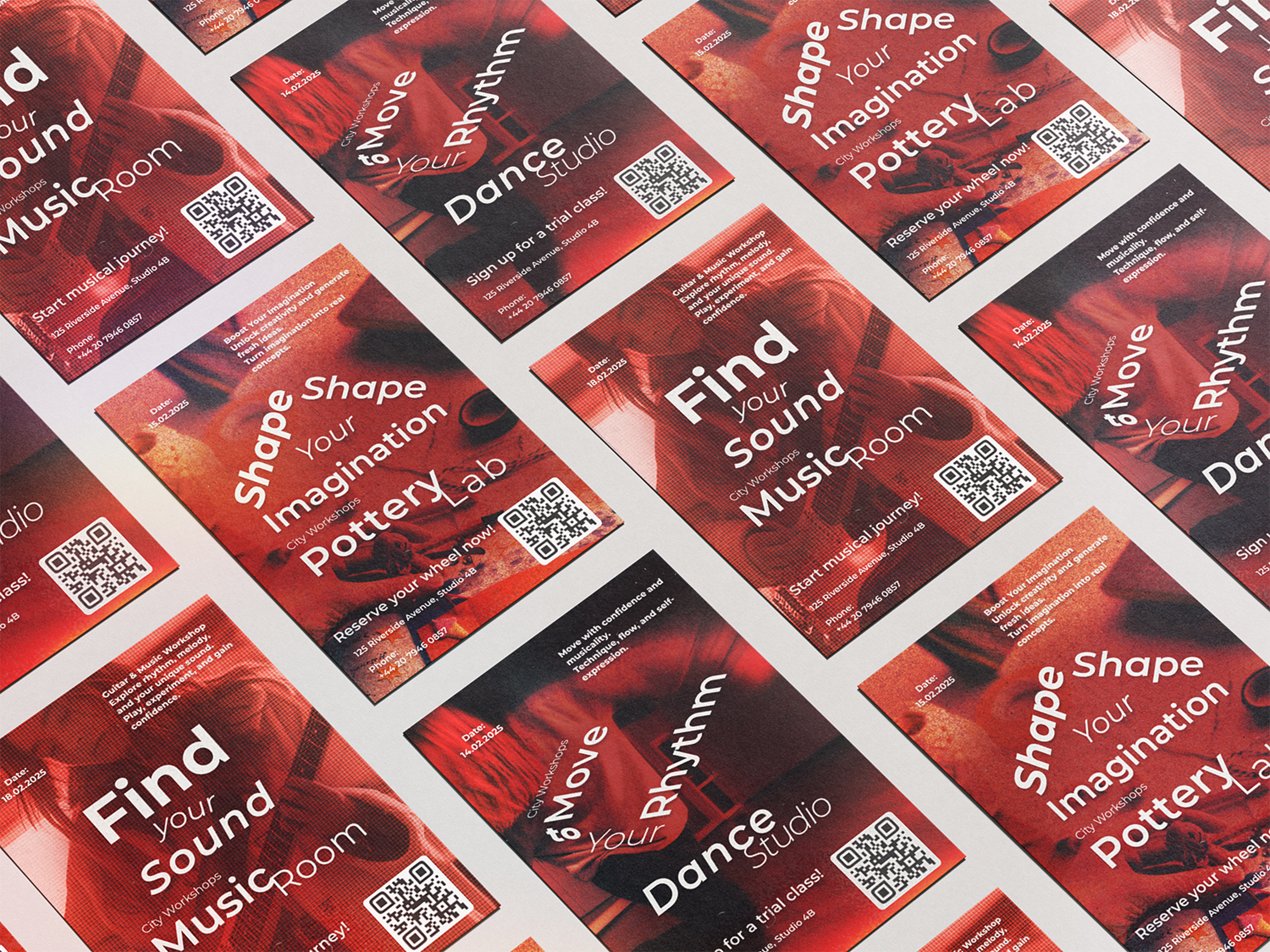 Flyers / типографическая серия — Изображение №1 — Графика на Dprofile
