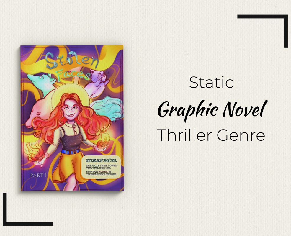 Графическая новелла «Stolen Faces» на Dprofile