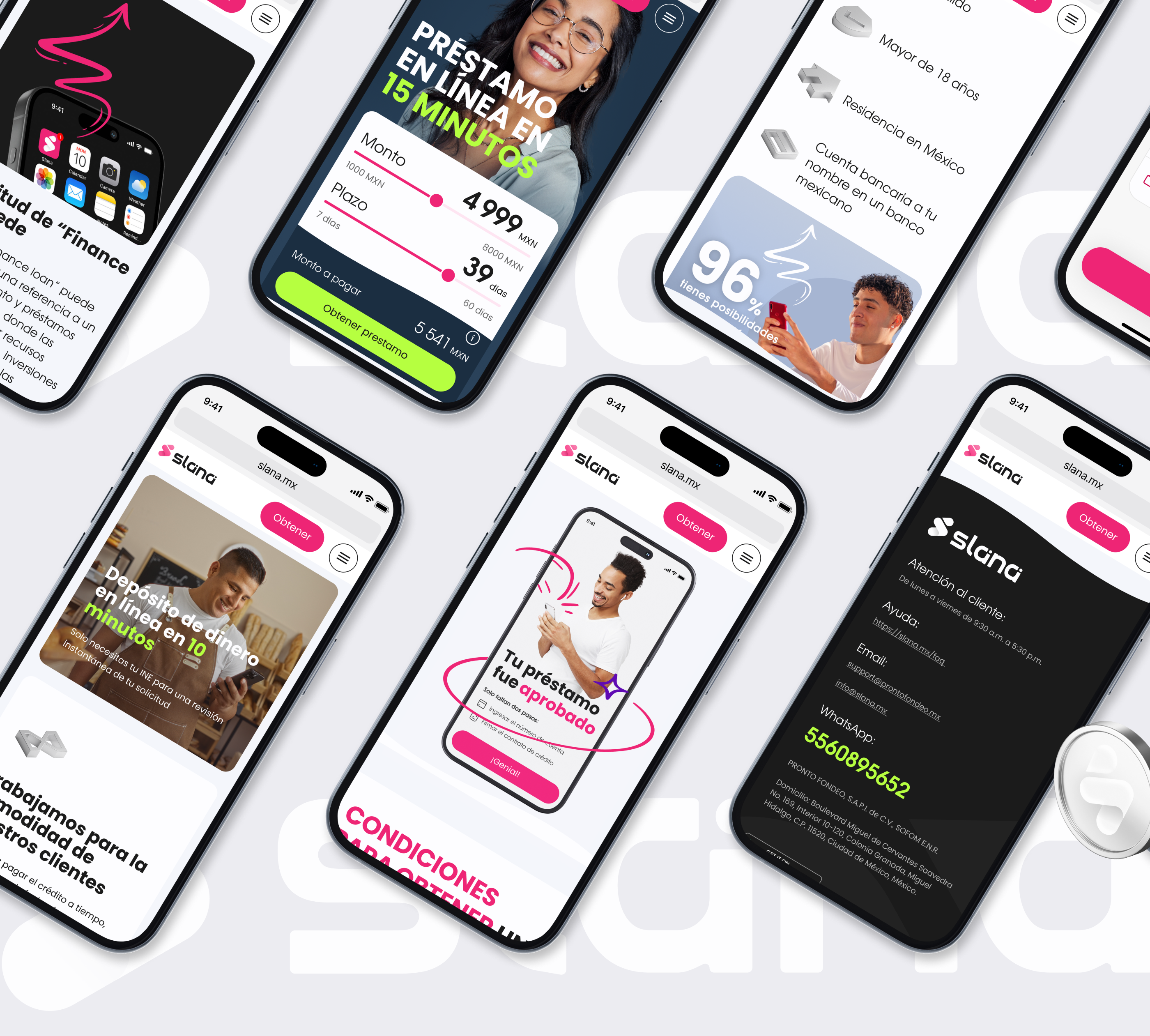 Ребрендинг, UX/UI @ Slana.mx — Изображение №18 — Интерфейсы, Брендинг на Dprofile