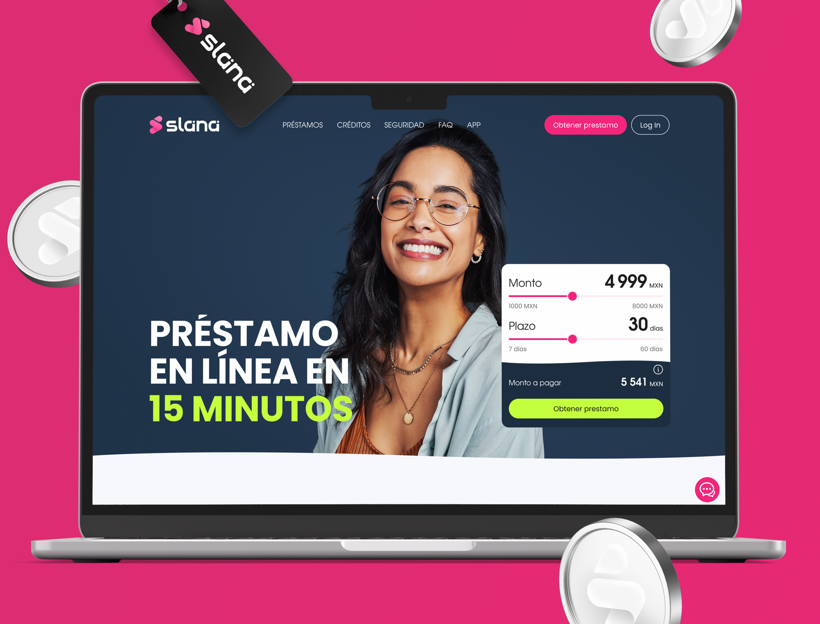 Ребрендинг, UX/UI // финтех @ Slana.mx — Изображение №20 — Интерфейсы, Брендинг на Dprofile