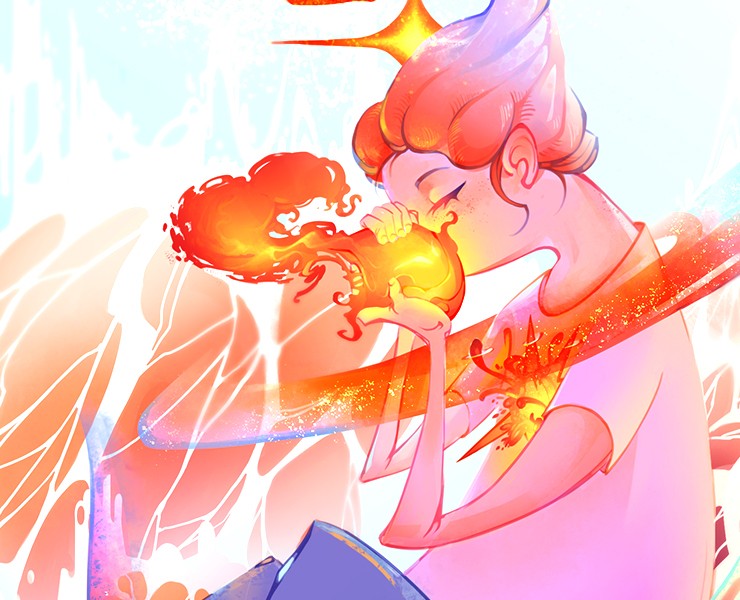 Don't put out your fire/Не туши свой огонь внутри — Иллюстрация, Графика на Dprofile