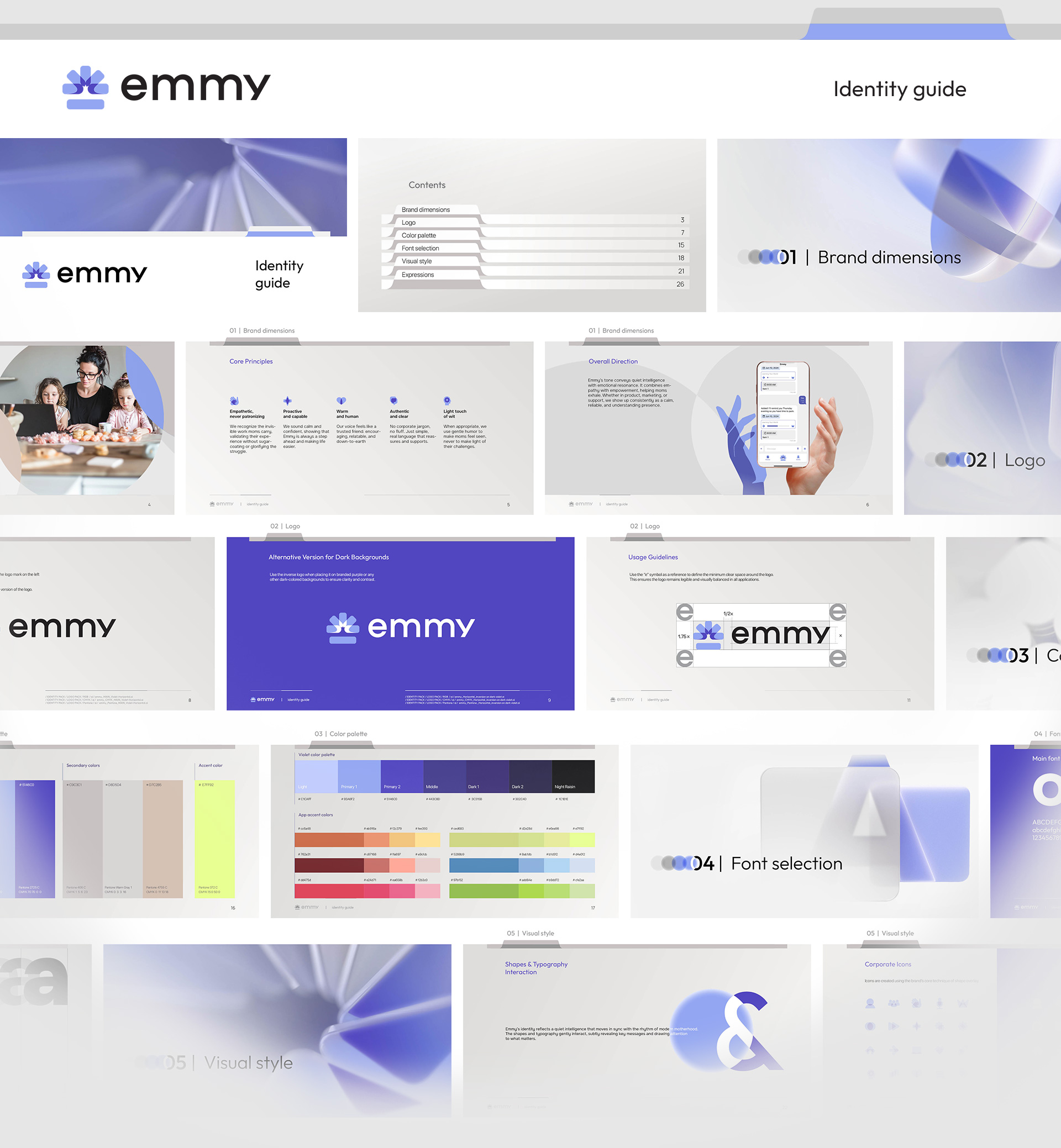 Emmy branding — Изображение №12 — Брендинг на Dprofile
