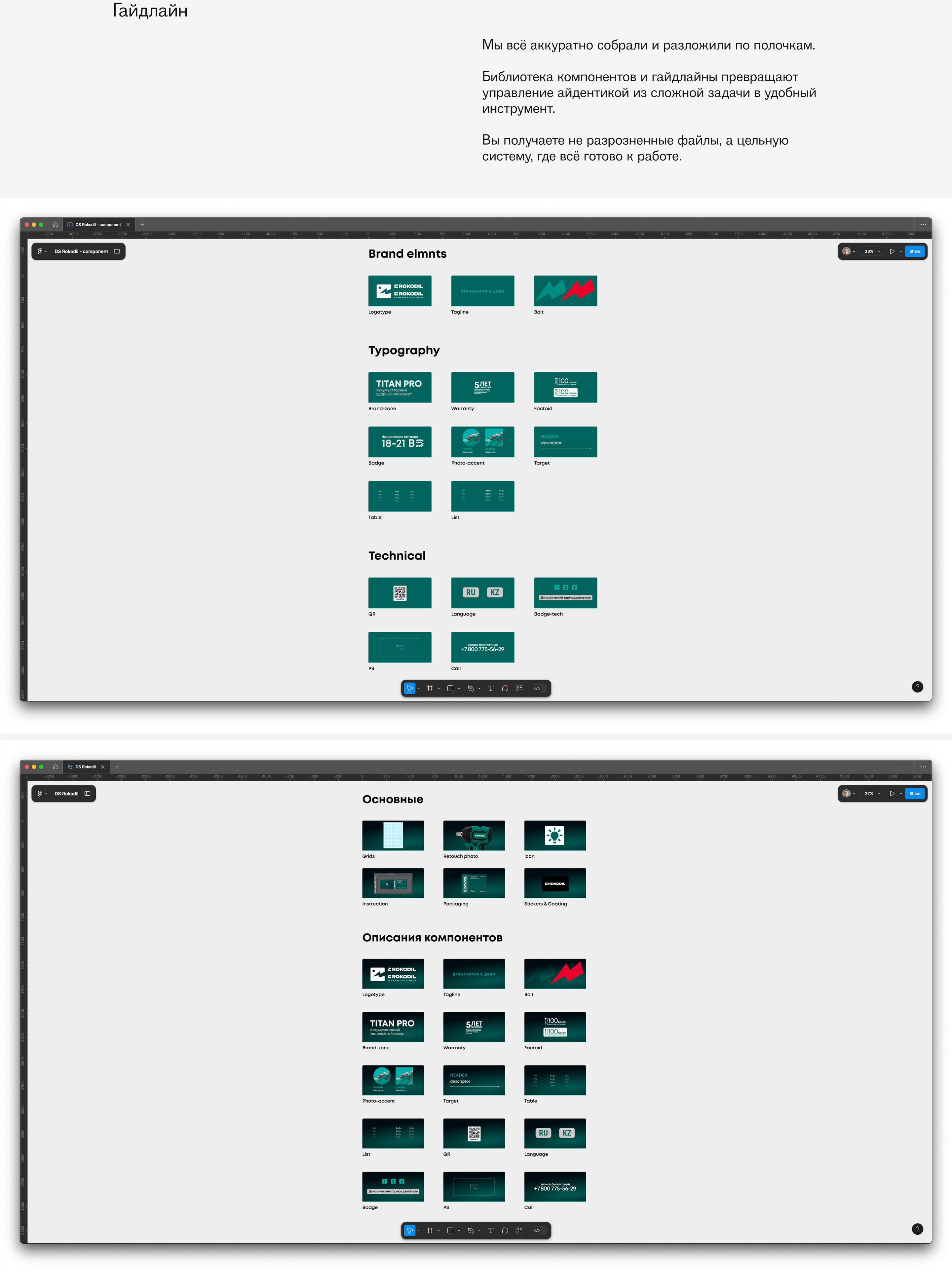 Дизайн-система Rokodil — Изображение №28 — Брендинг, Графика на Dprofile