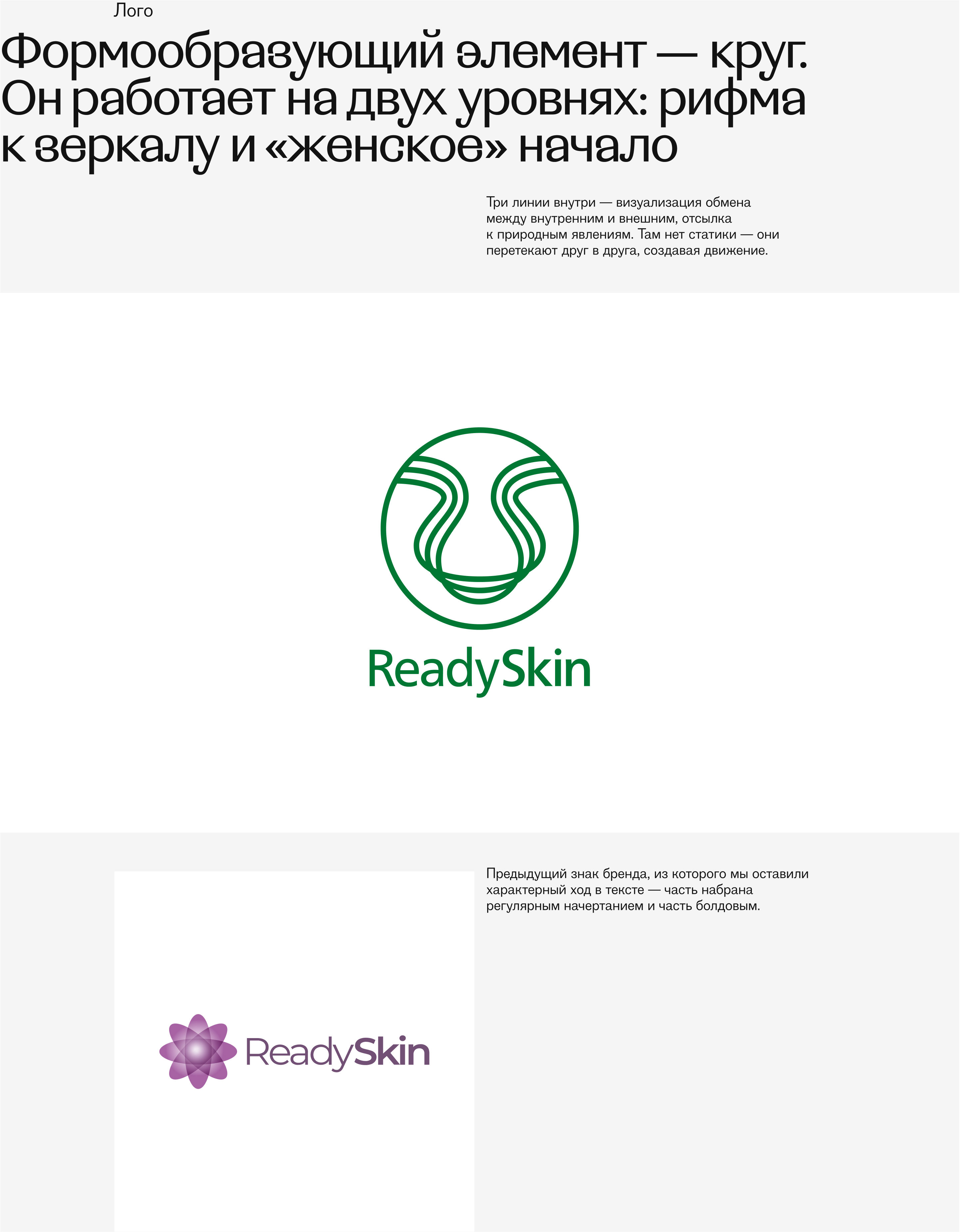 Айдентика ReadySkin — Изображение №15 — Брендинг, Графика на Dprofile