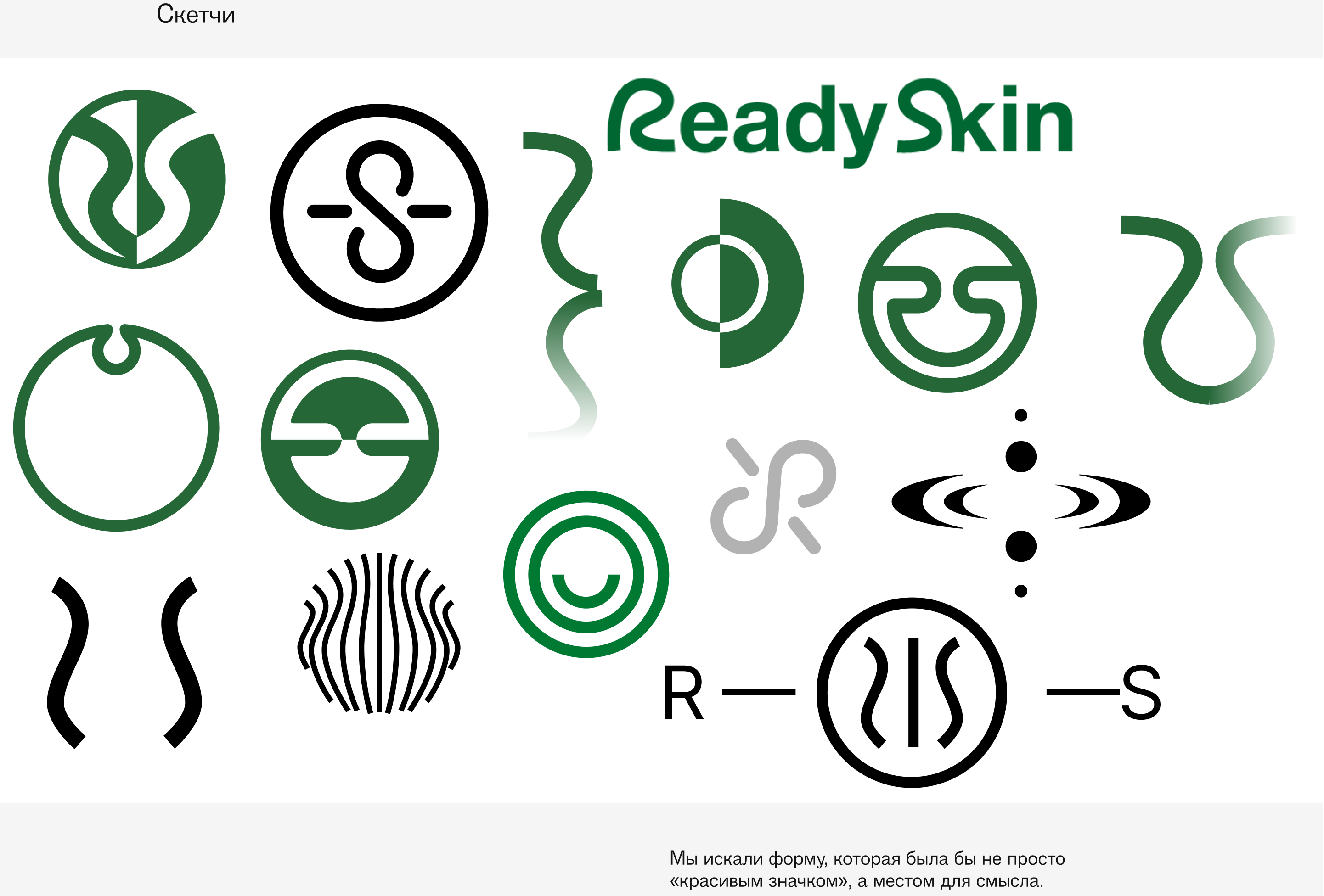 Айдентика ReadySkin — Изображение №13 — Брендинг, Графика на Dprofile