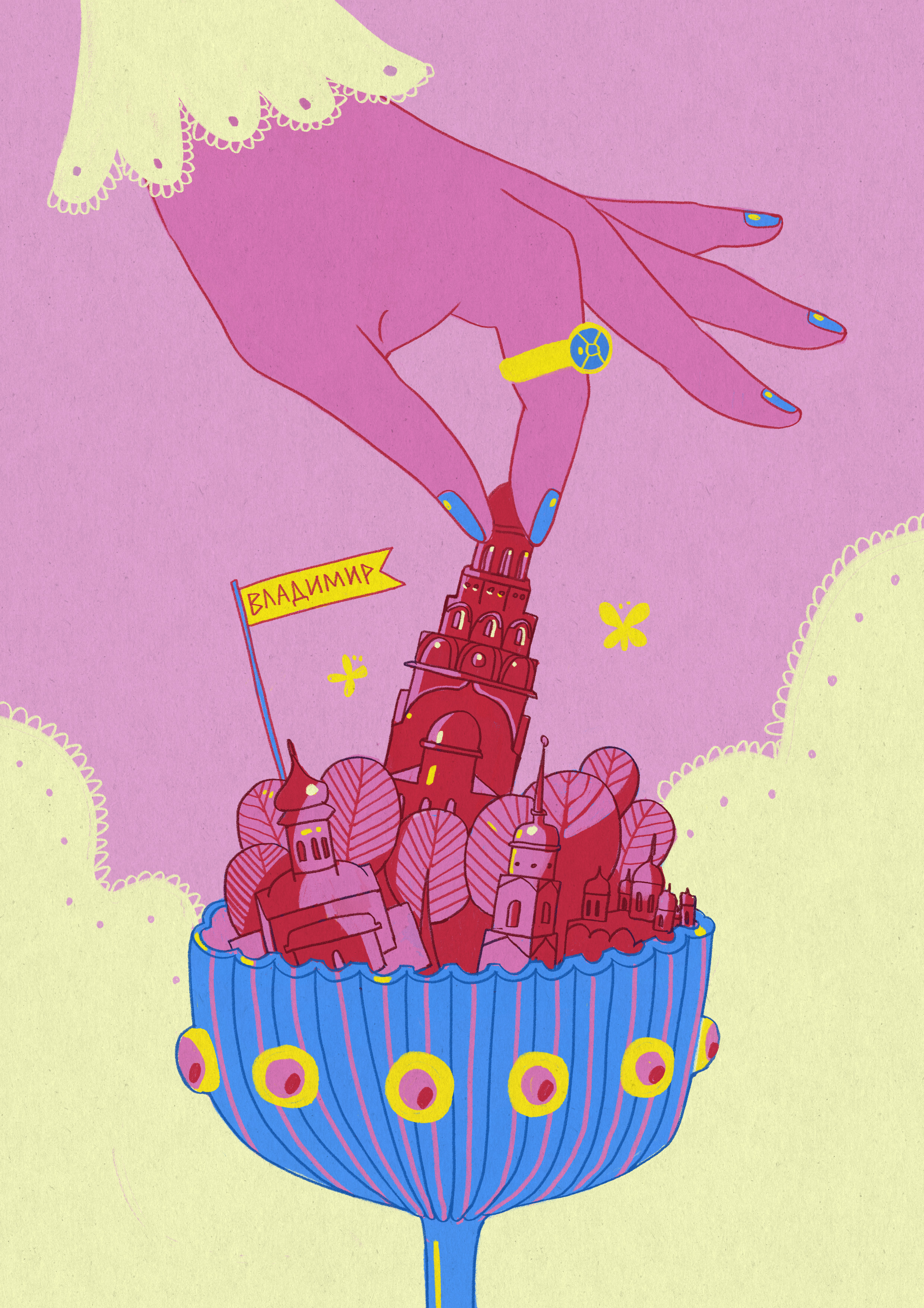 Руками города | открытки — Изображение №4 — Иллюстрация, Графика на Dprofile