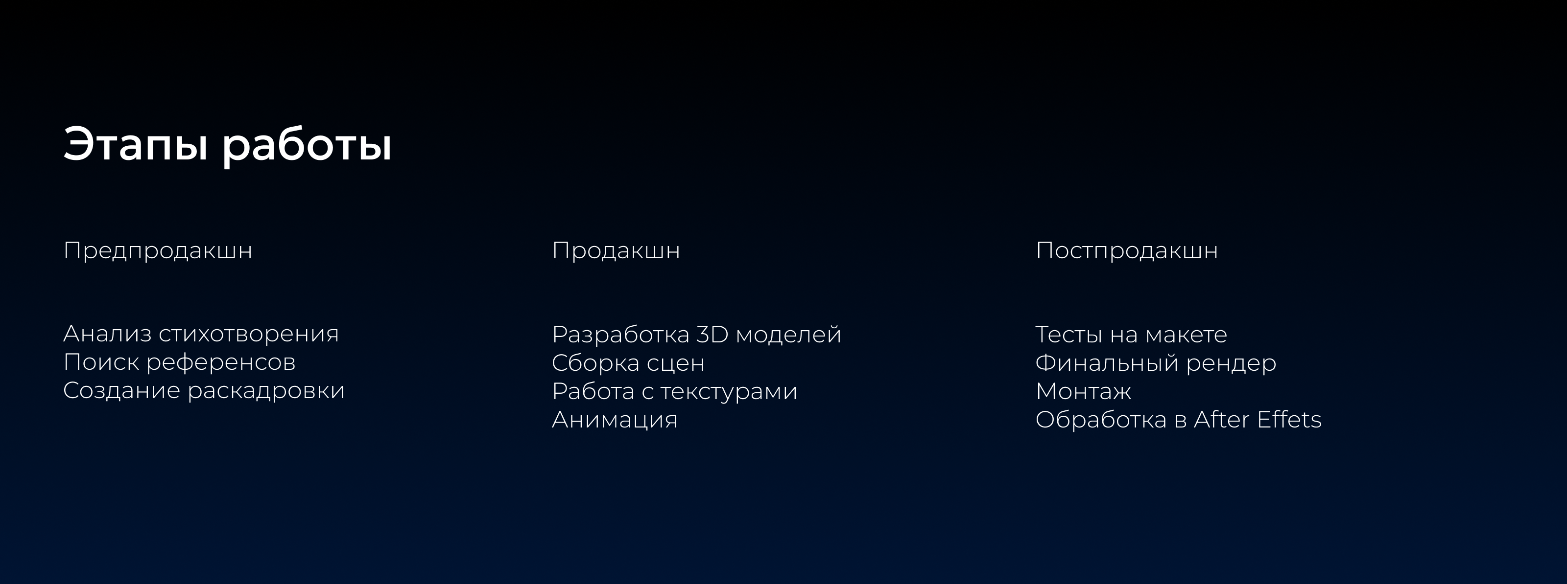 Контент для концерта о Есенине — Изображение №4 — 3D, Анимация на Dprofile