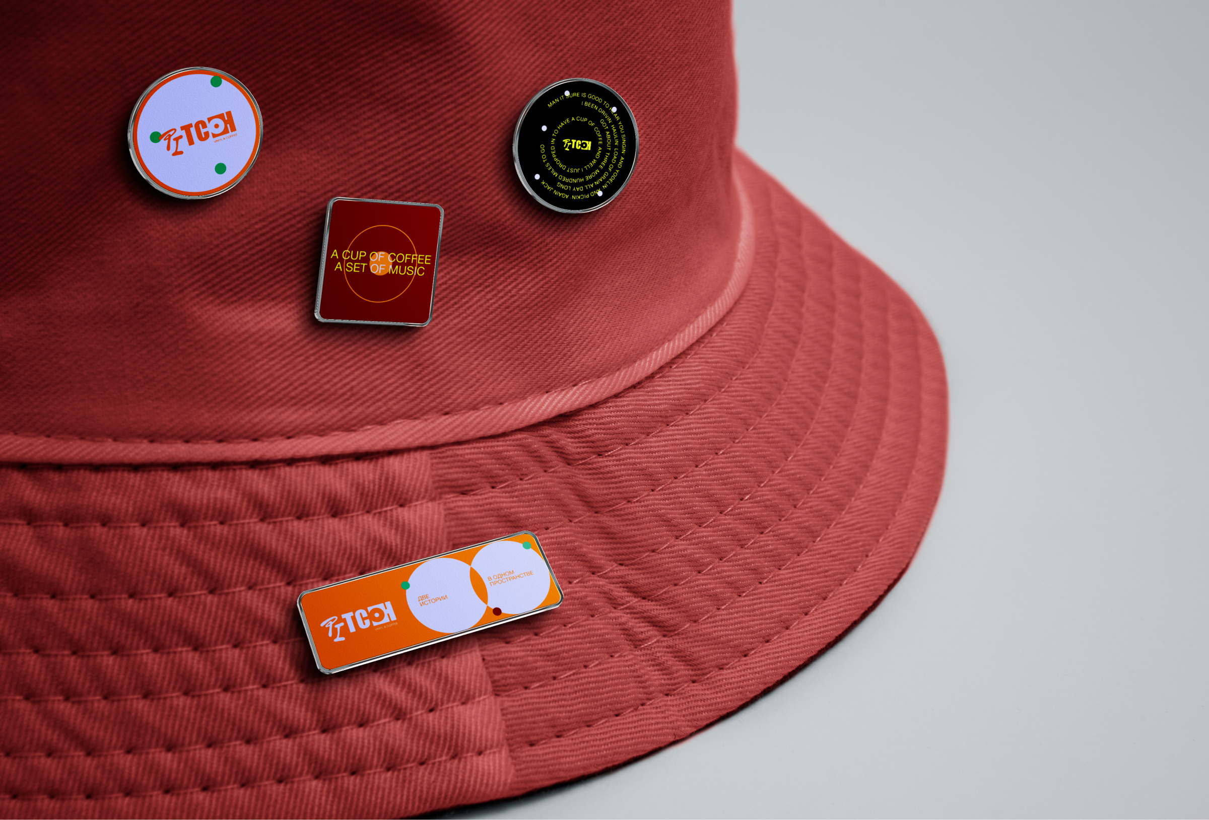 PITCH. Vinyl & Coffee brand identity — Изображение №10 — Брендинг на Dprofile