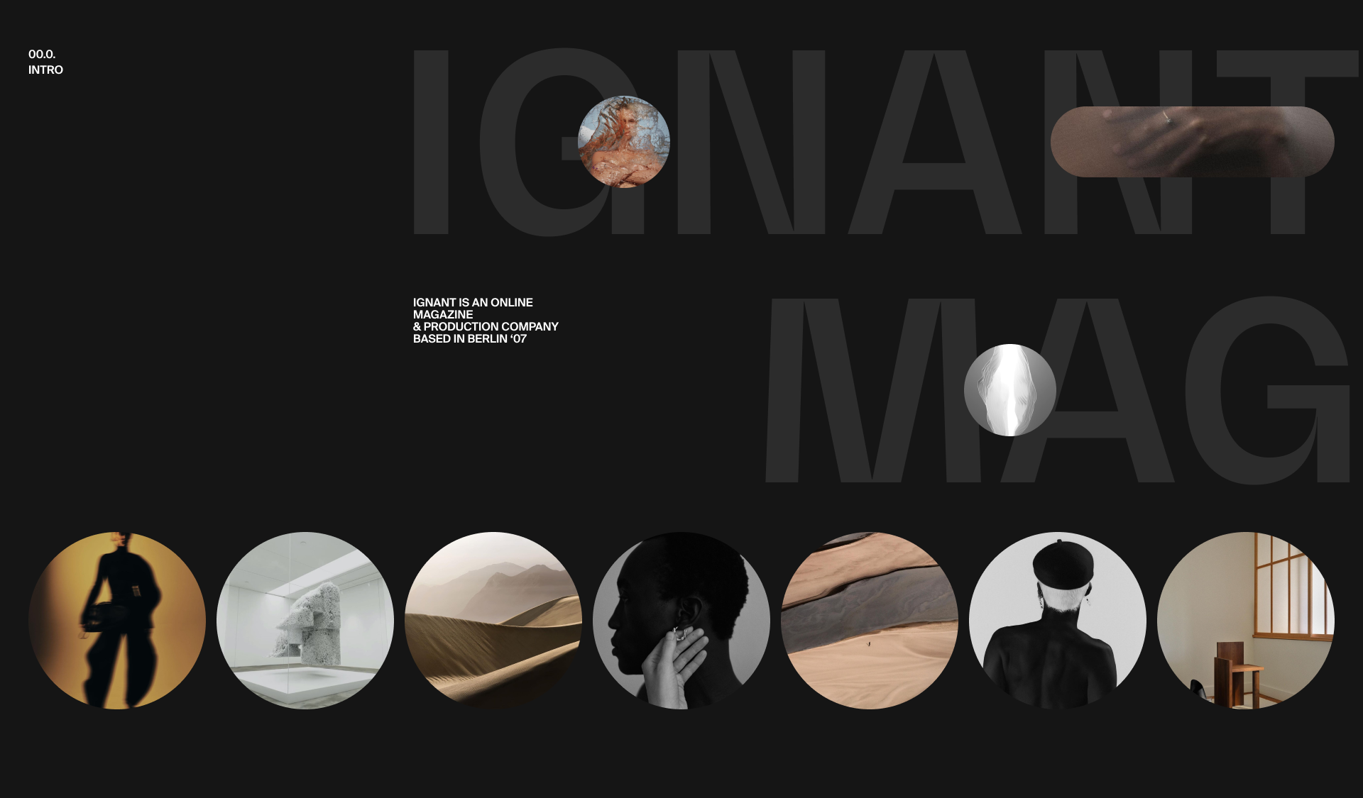 Ignant — Editorial Magazine Website Redesign — Изображение №1 — Интерфейсы на Dprofile