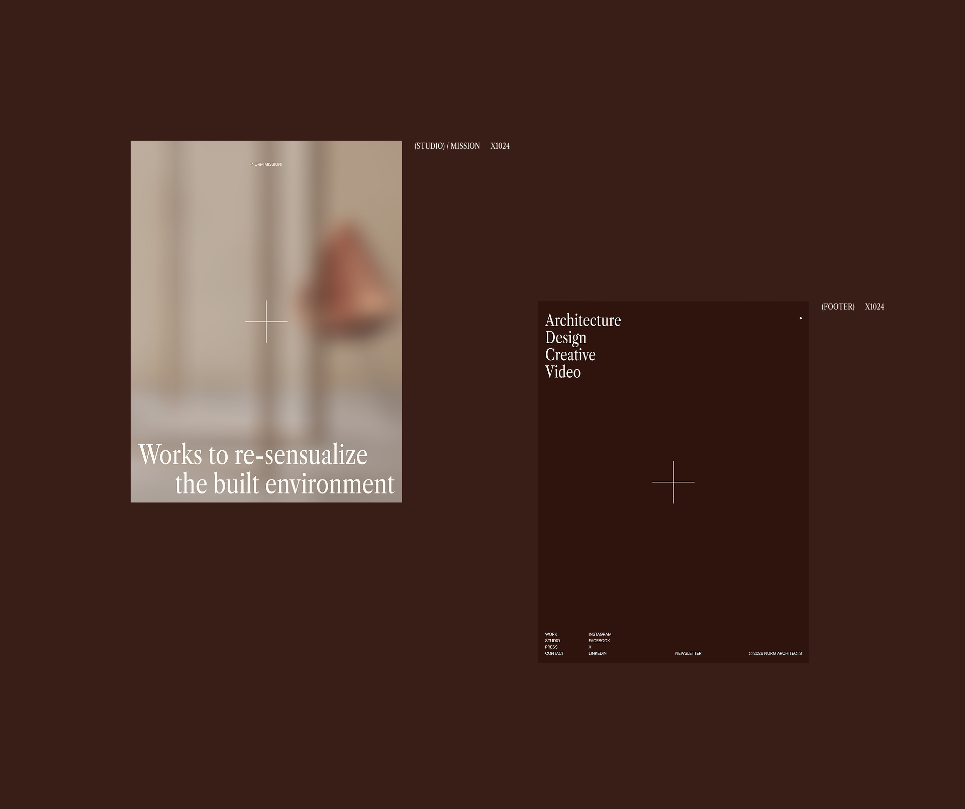 Norm Architects — Architecture Website Redesign — Изображение №11 — Интерфейсы, Брендинг на Dprofile