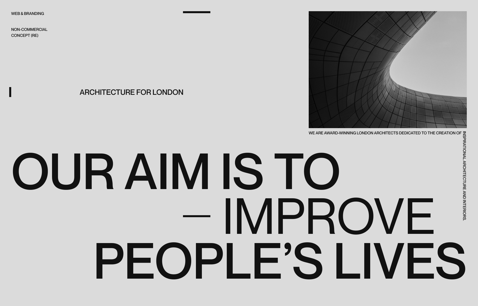 Architecture For London — Corporate Website Redesign — Изображение №1 — Интерфейсы на Dprofile
