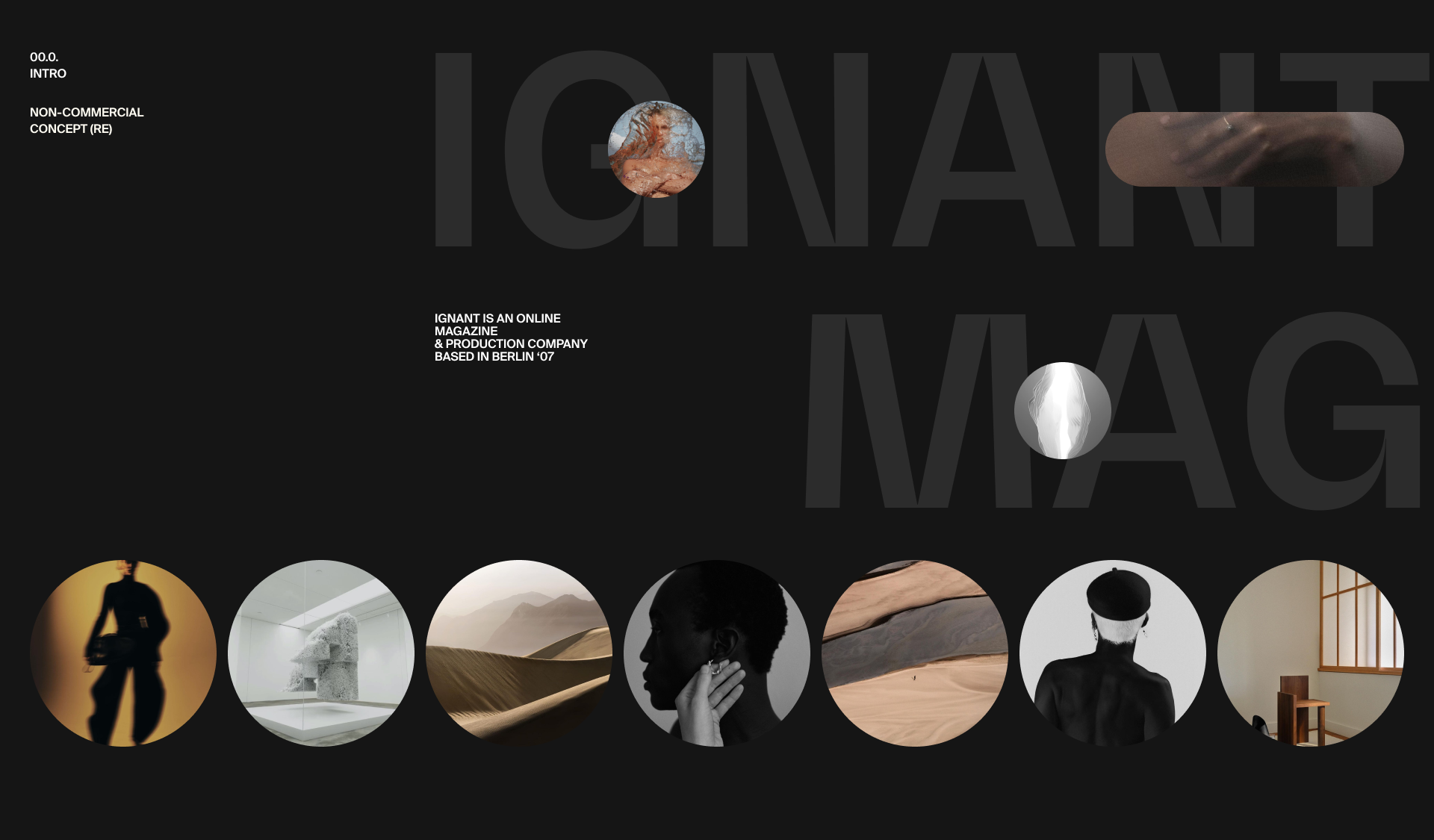Ignant — Editorial Magazine Website Redesign — Изображение №1 — Интерфейсы на Dprofile