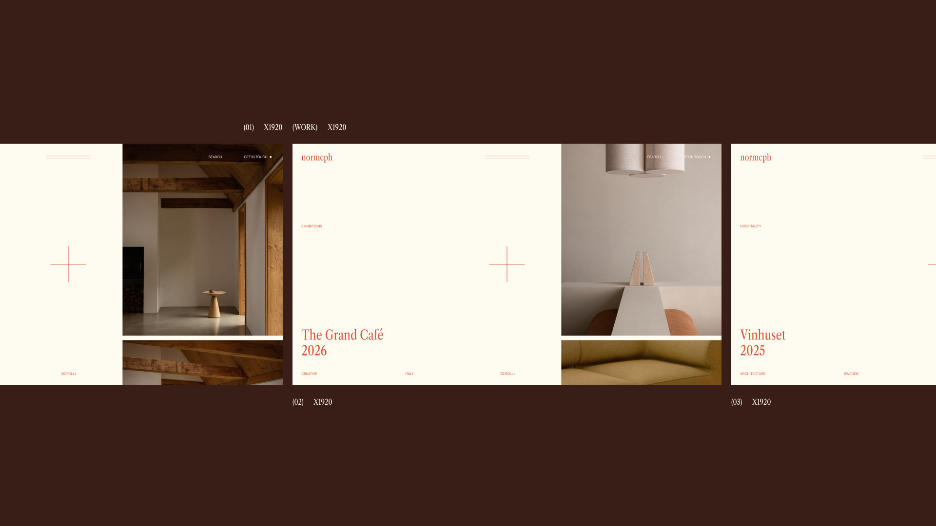 Norm Architects — Architecture Website Redesign — Изображение №6 — Интерфейсы, Брендинг на Dprofile