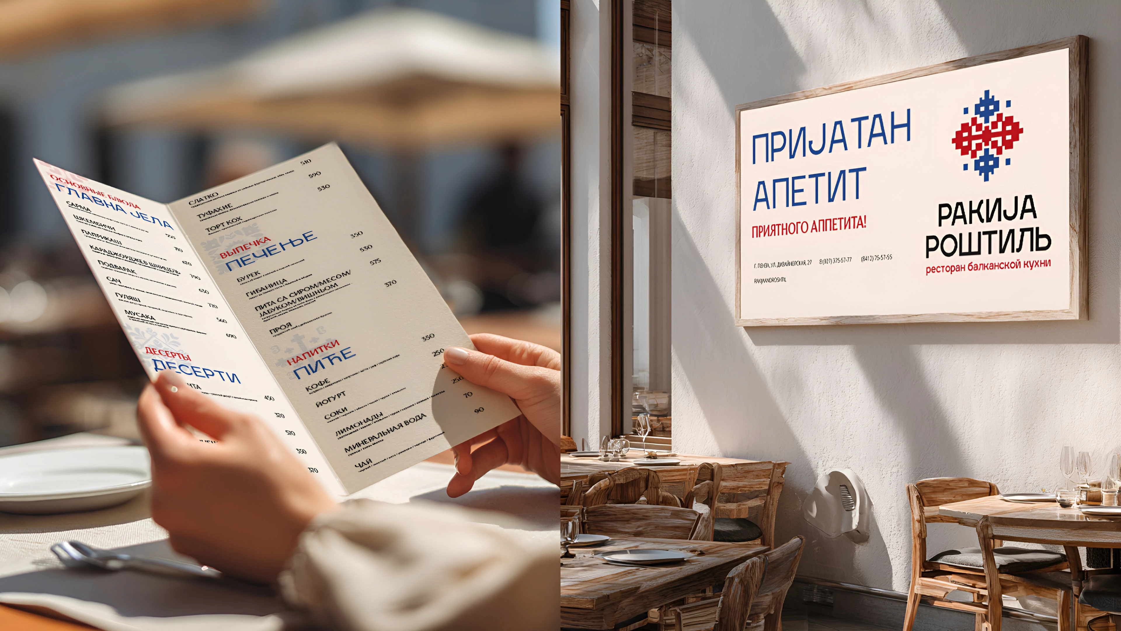 Ракиja Роштиль | Фирменный стиль ресторана — Изображение №18 — Брендинг на Dprofile