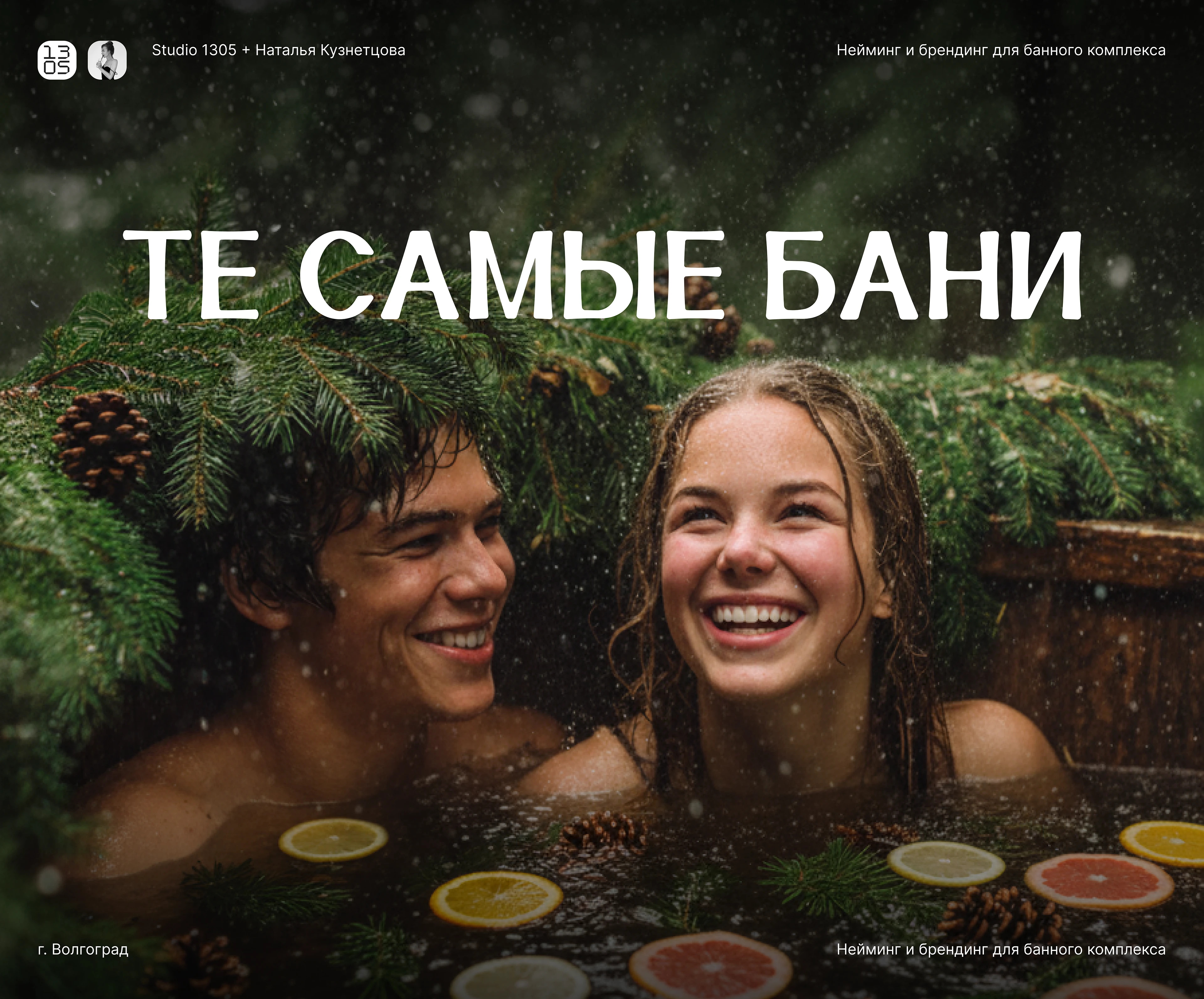 Те самые бани - bath complex branding, logo — Изображение №1 — Брендинг, Графика на Dprofile