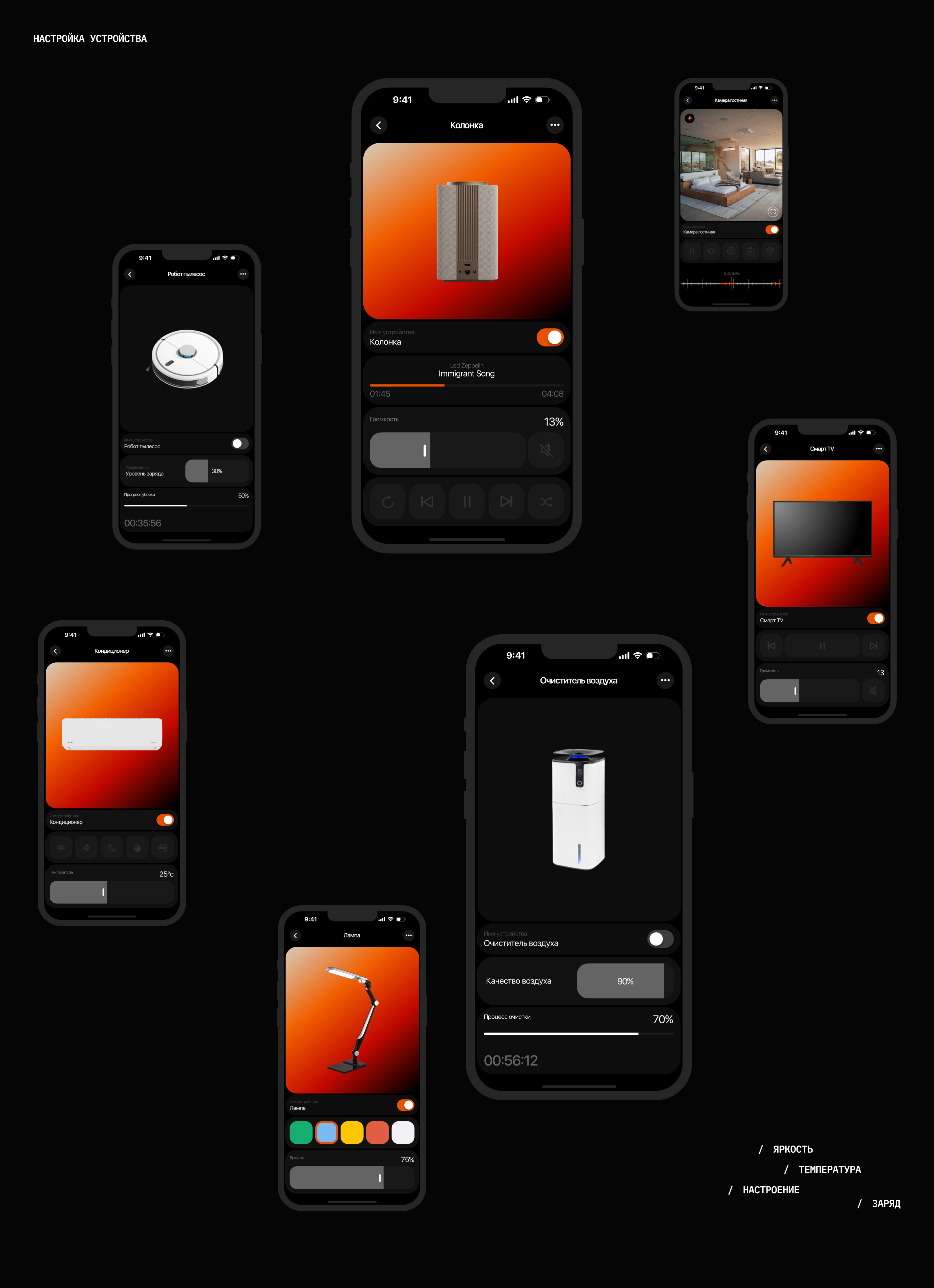 H.OM — app/smart home — Изображение №9 — Интерфейсы на Dprofile