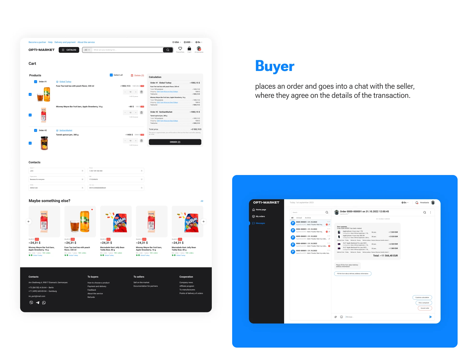 b2b маркетплейс — Изображение №15 — Интерфейсы на Dprofile