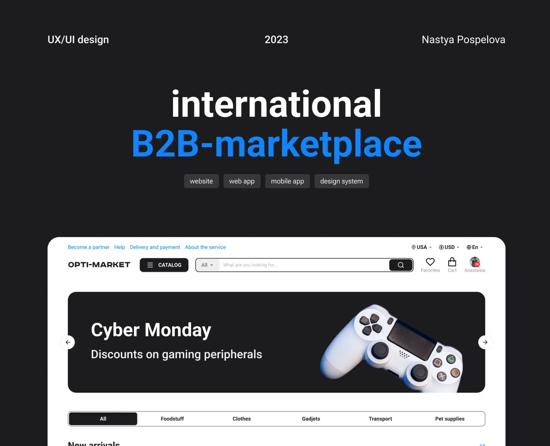 b2b маркетплейс на Dprofile