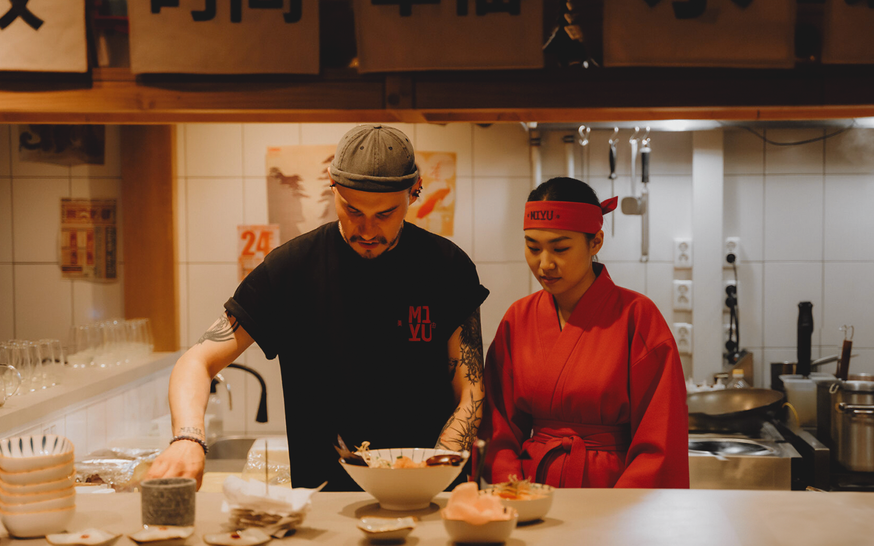 MIYU|Паназиатская закусочная — Изображение №6 — Брендинг, Иллюстрация на Dprofile