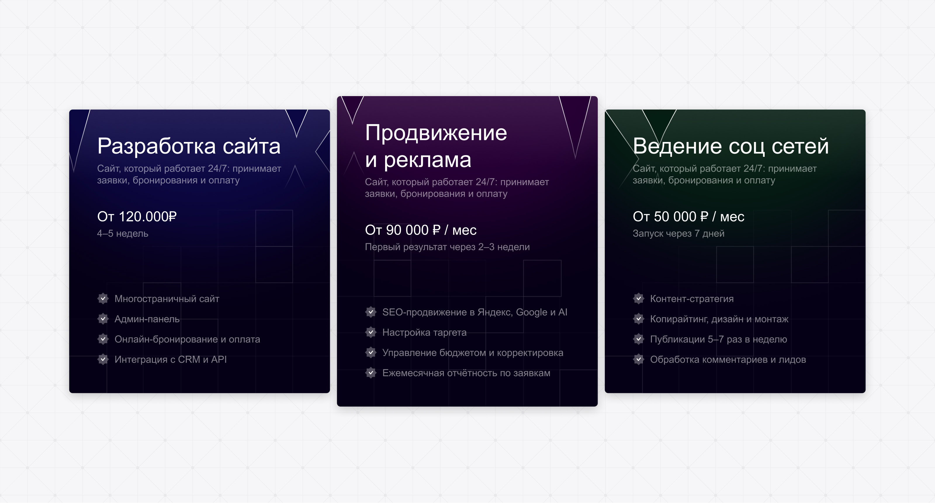 Разработка и продвижение сайтов для турагентств — Изображение №4 — Интерфейсы, Анимация на Dprofile