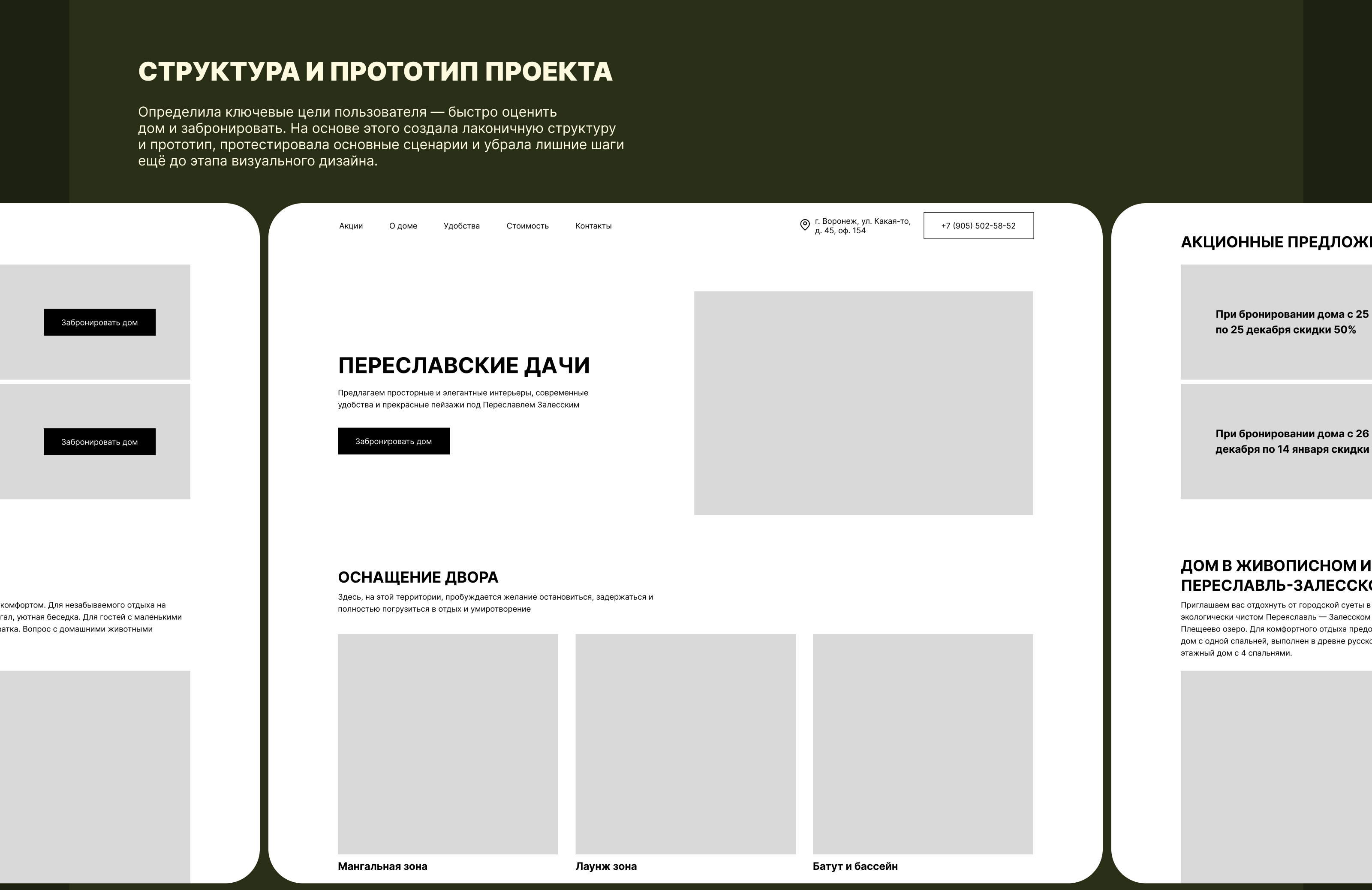 Переславские дачи — Изображение №3 — Интерфейсы на Dprofile