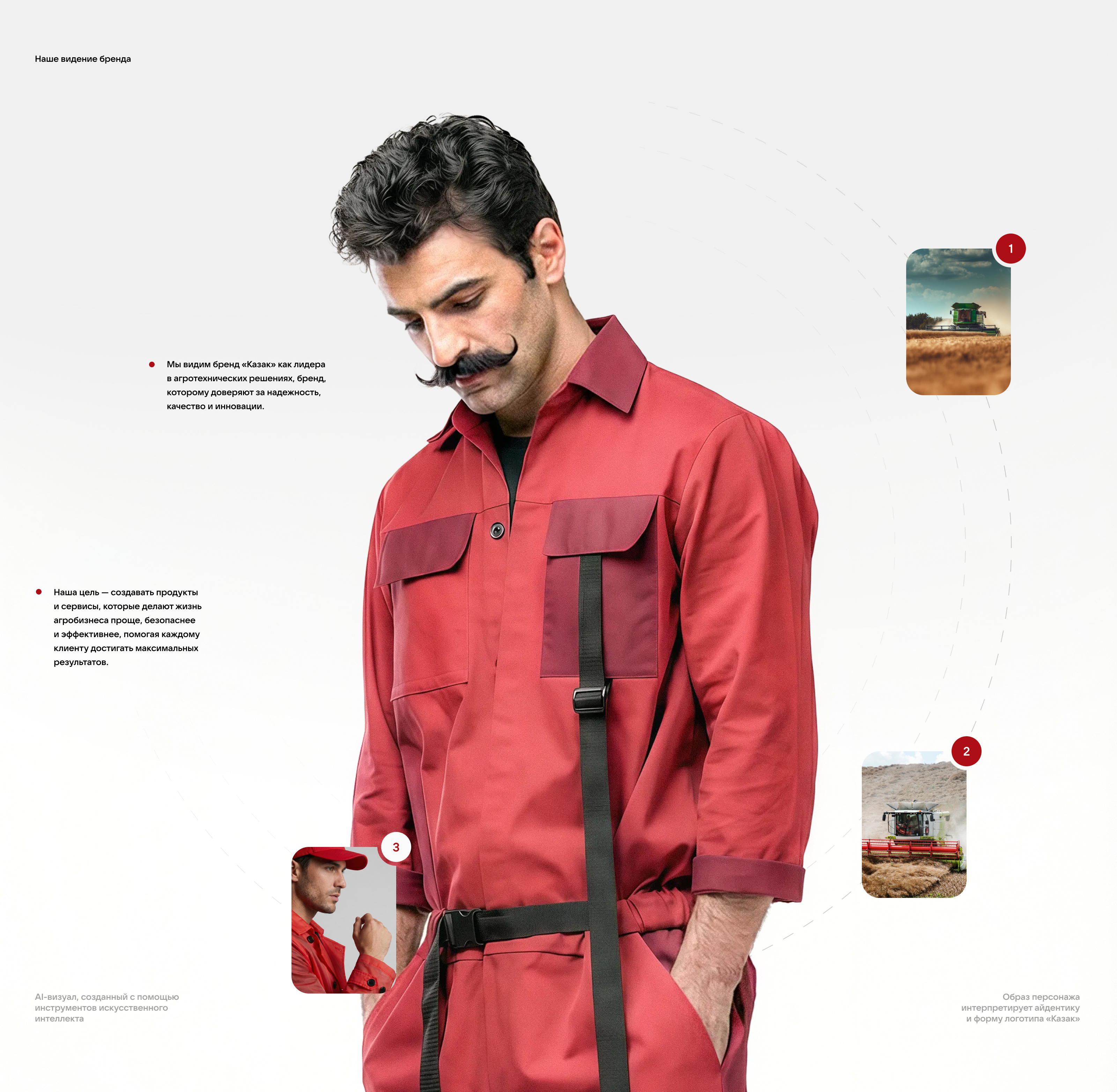 Казак | Разработка айдентики и логотипа — Изображение №5 — Брендинг на Dprofile