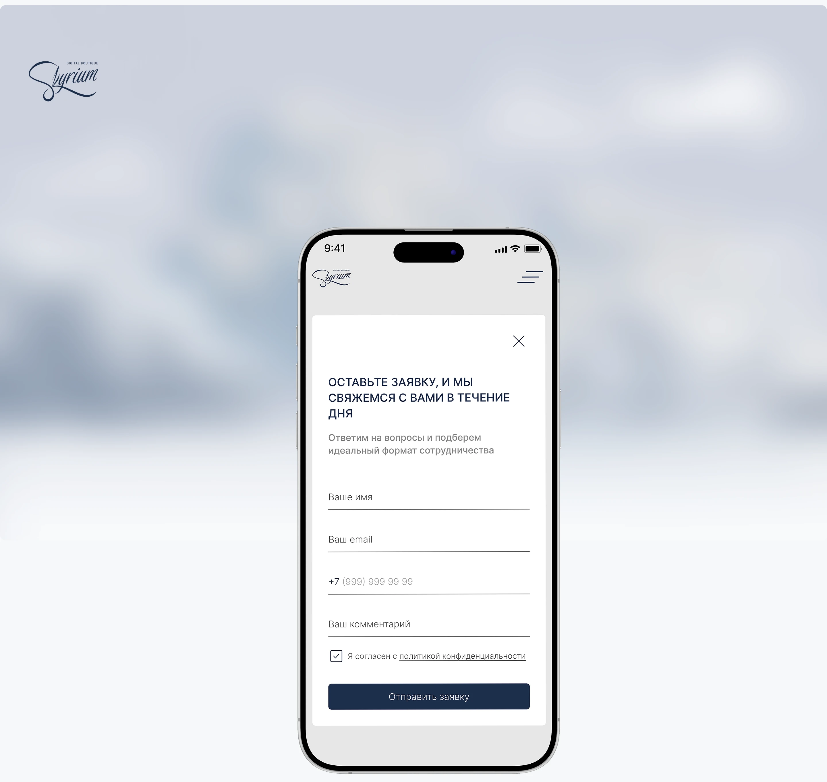 Skyrium digital boutique | диджитал-маркетинг — Изображение №11 — Интерфейсы на Dprofile