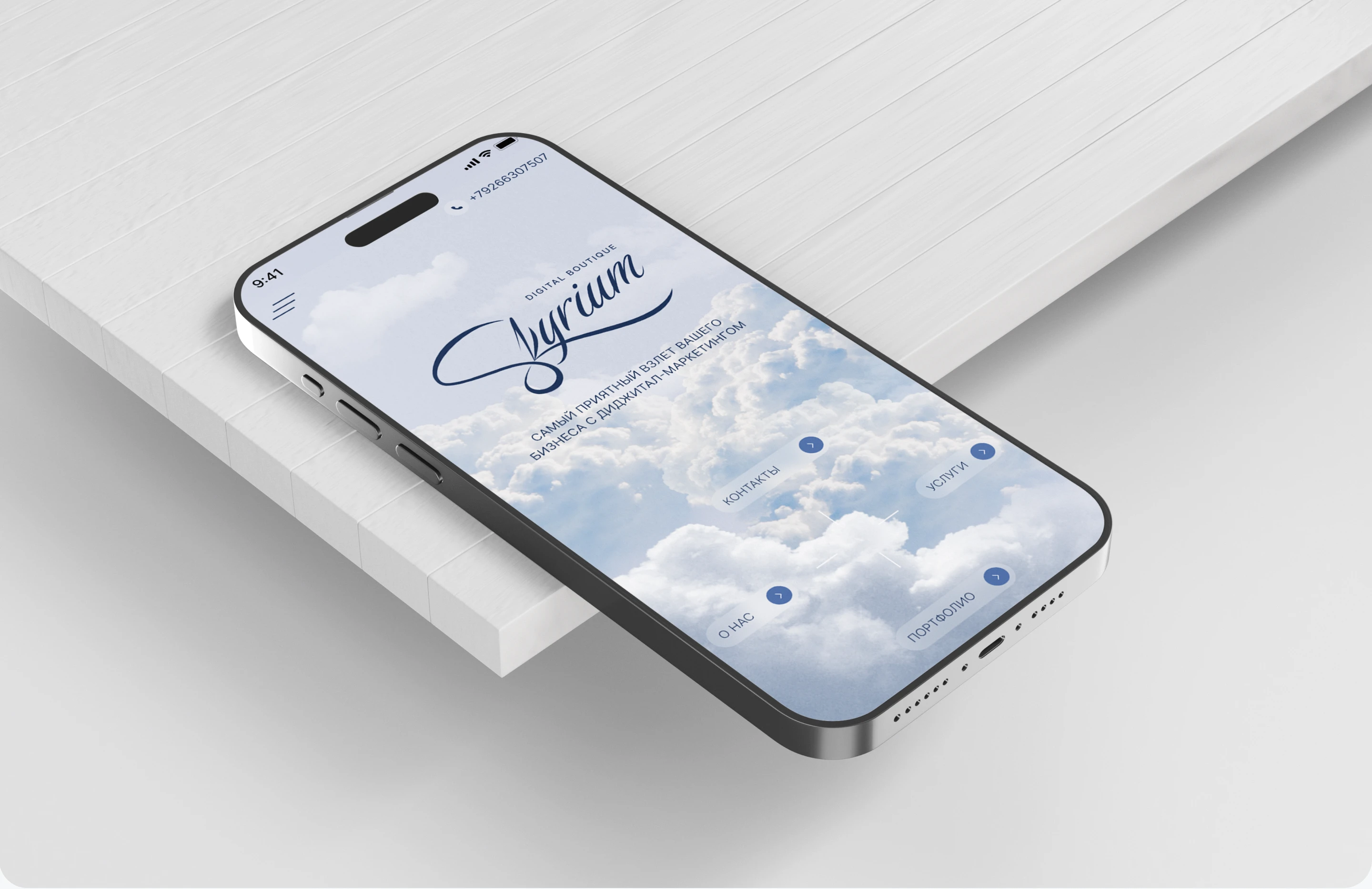 Skyrium digital boutique | диджитал-маркетинг — Изображение №1 — Интерфейсы на Dprofile