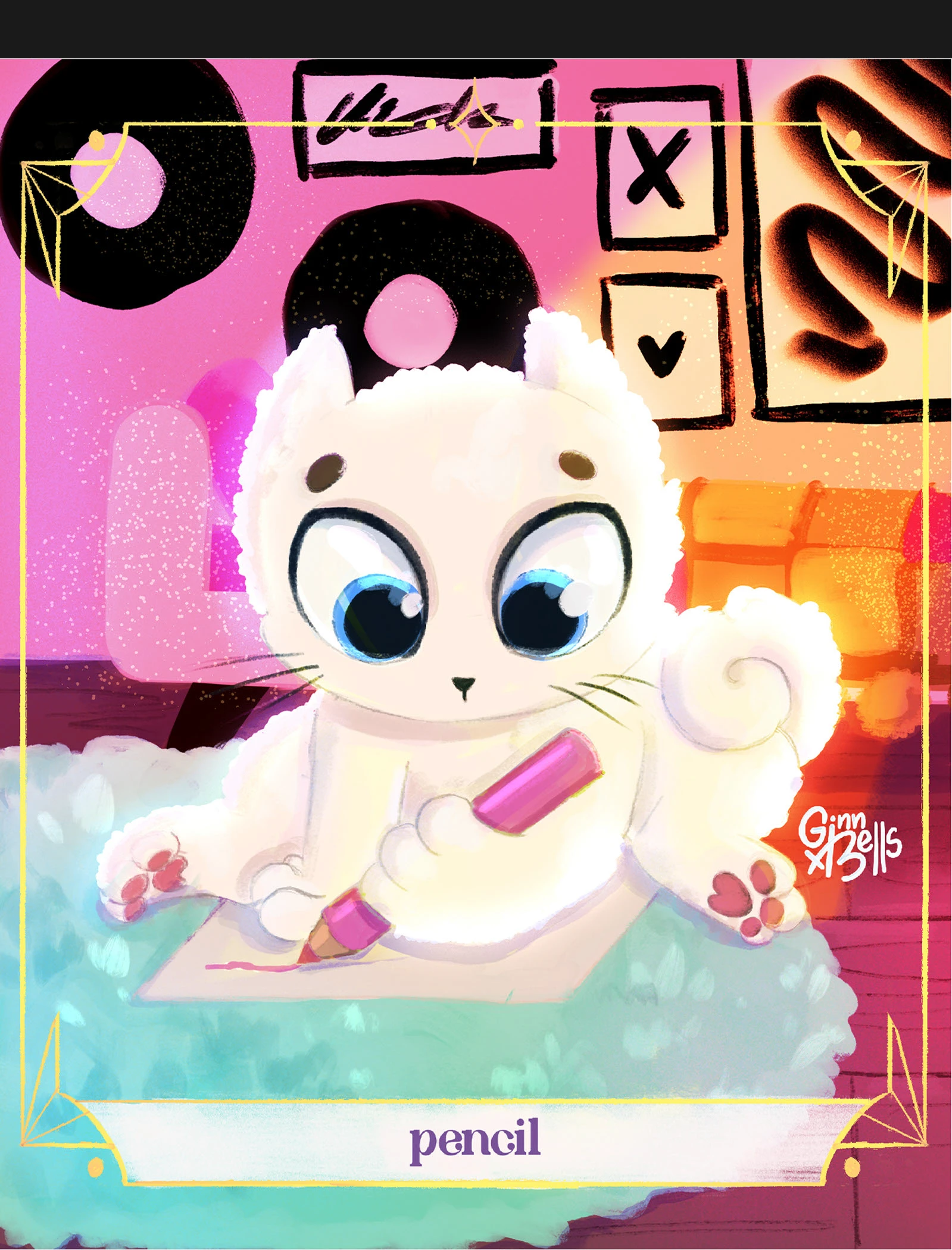 Челлендж с котиками — Изображение №6 — Иллюстрация на Dprofile