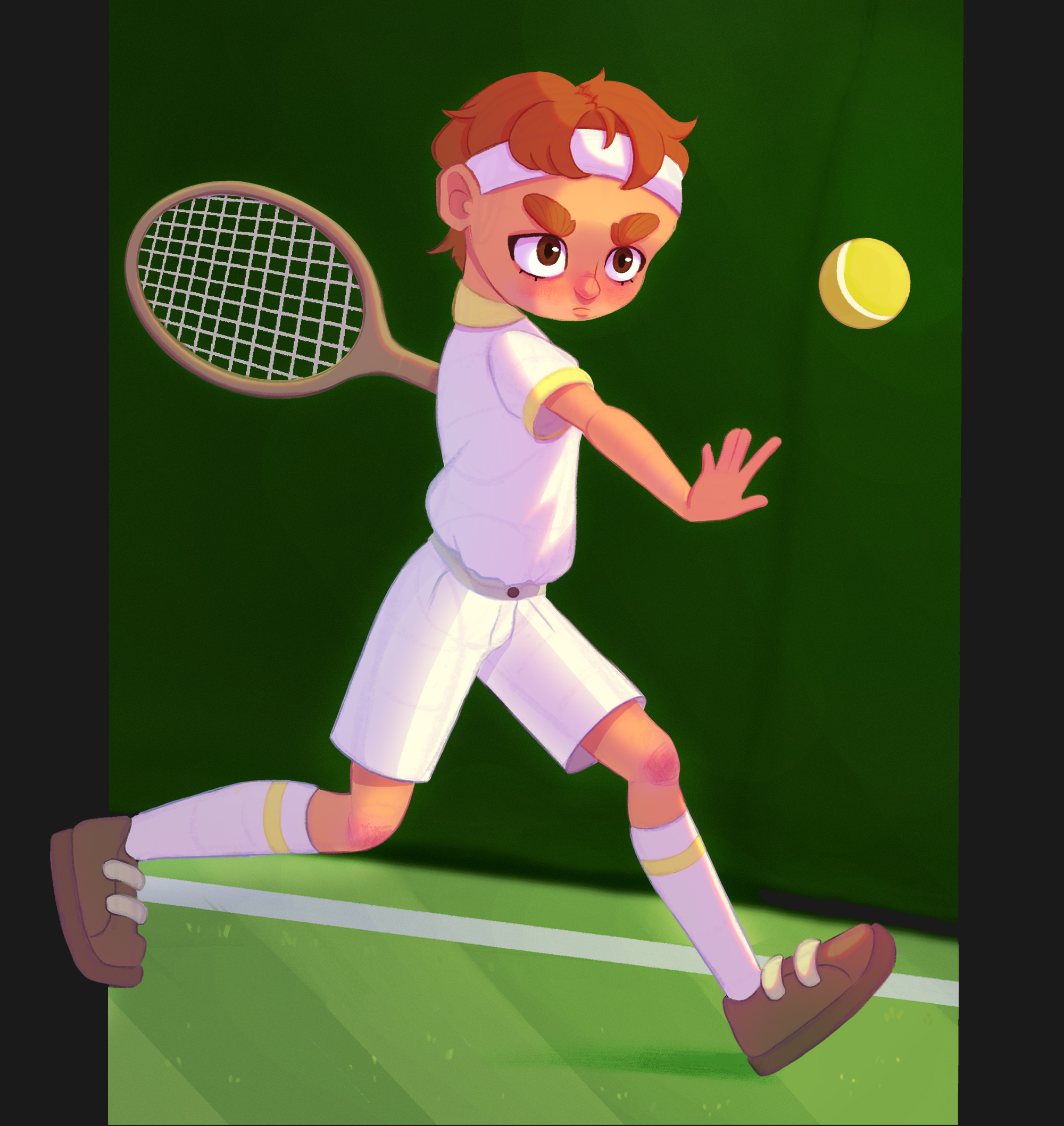 Дети - спортсмены / дизайн персонажей — Изображение №5 — Иллюстрация на Dprofile