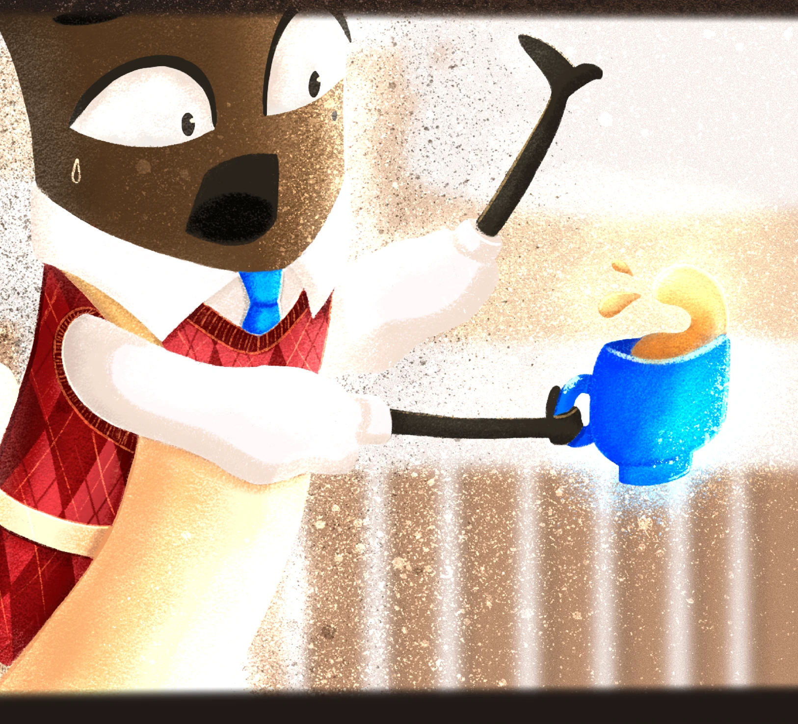 Маскот для кофейни — Изображение №5 — Брендинг, Иллюстрация на Dprofile