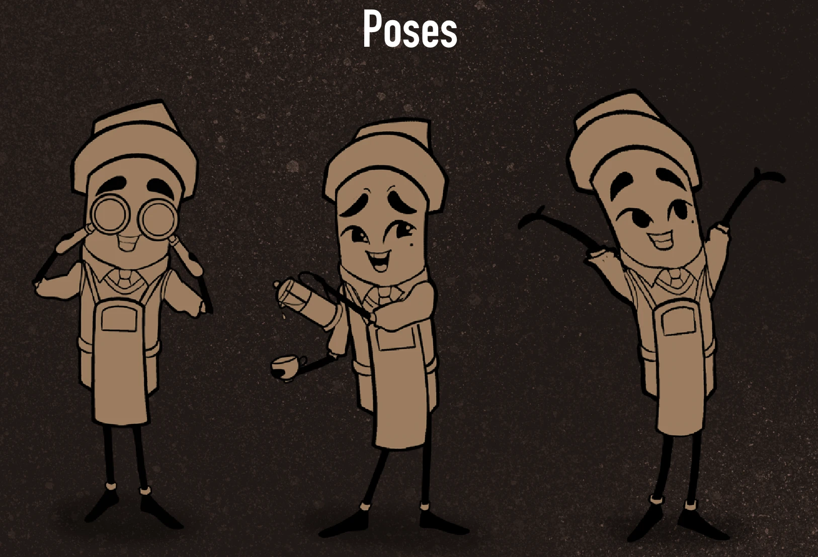 Маскот для кофейни — Изображение №3 — Брендинг, Иллюстрация на Dprofile