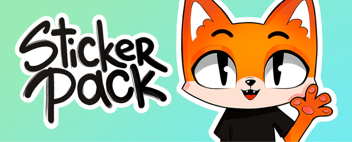 Стикерпак для клуба настольных игр FoxВиль — Изображение №1 — Брендинг, Иллюстрация на Dprofile