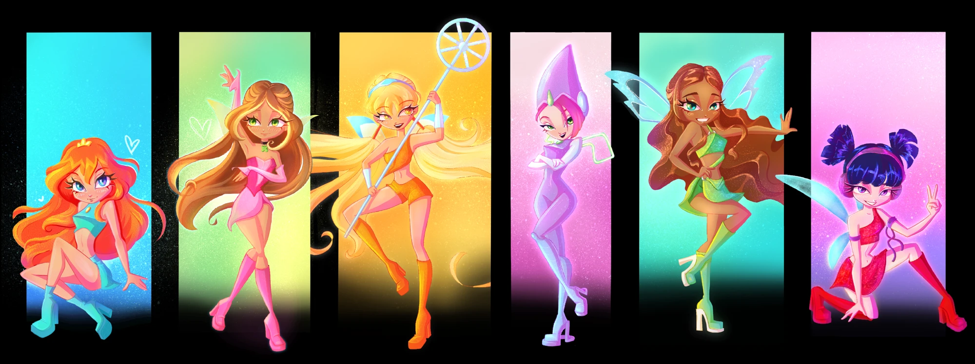 Фанарт персонажи Winx — Изображение №8 — Иллюстрация на Dprofile