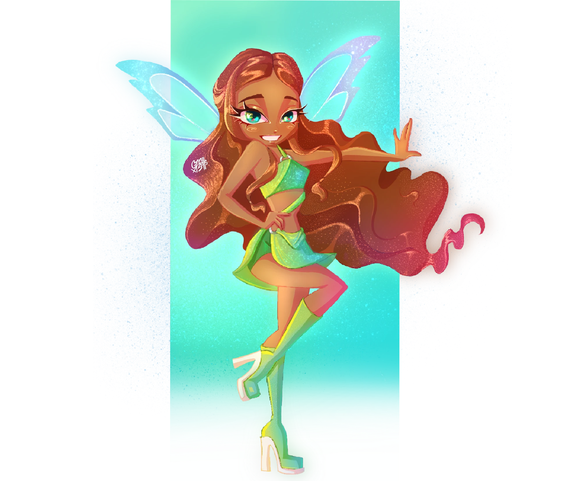 Фанарт персонажи Winx — Изображение №6 — Иллюстрация на Dprofile