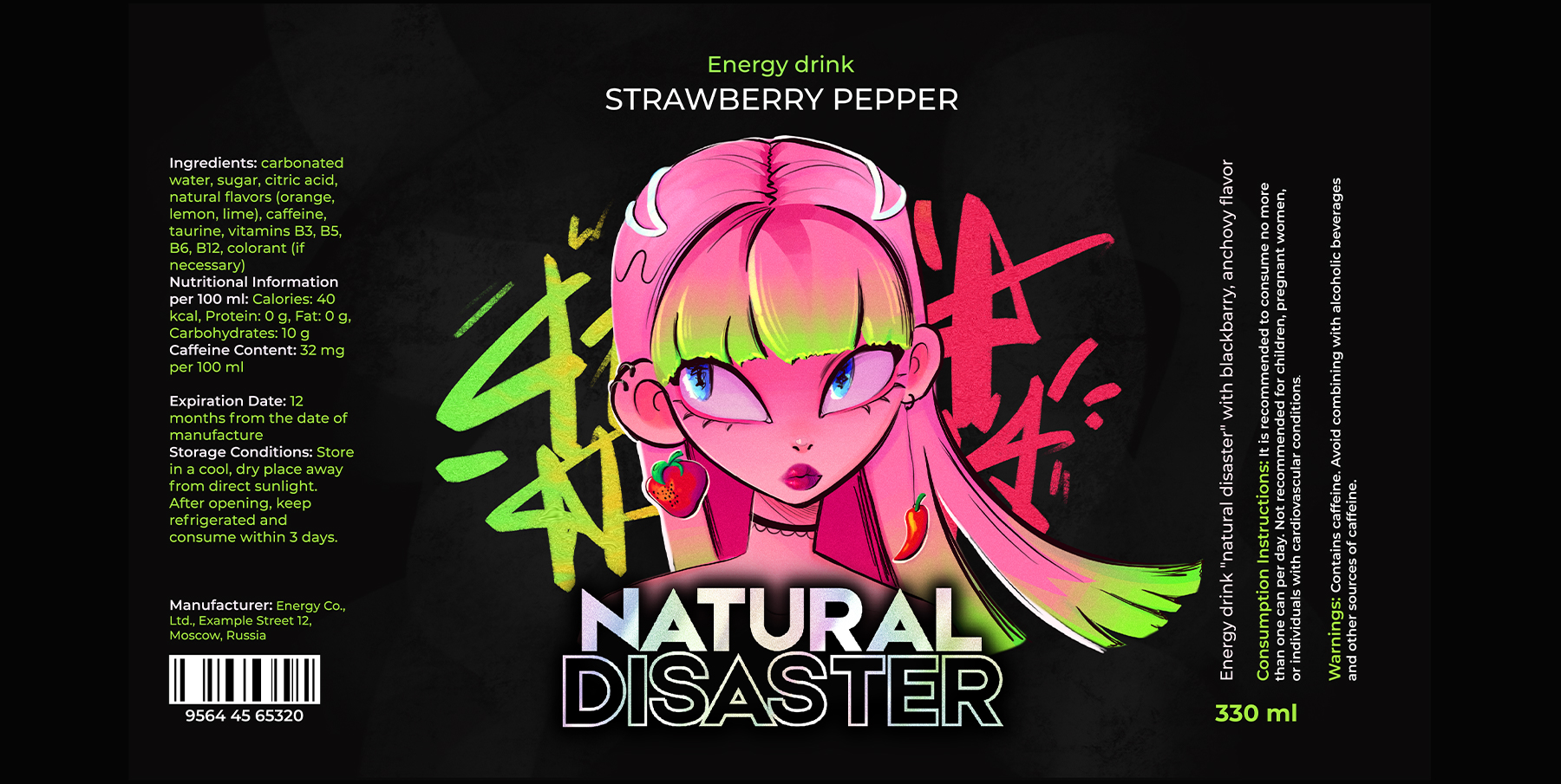 Дизайн упаковки для энергетиков — Изображение №12 — Брендинг, Иллюстрация на Dprofile