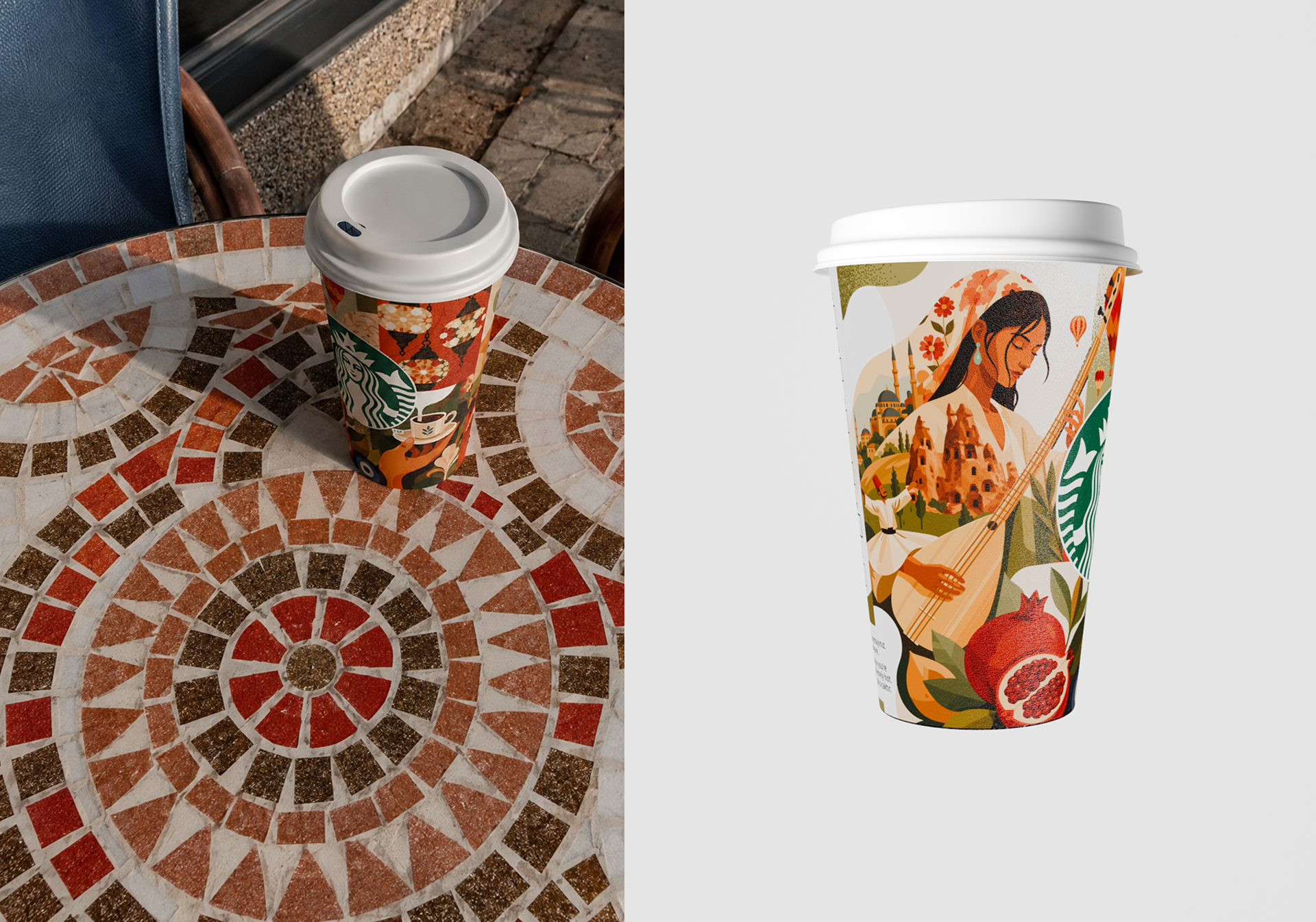 Starbucks Cup Design'26 — Изображение №3 — Иллюстрация, Графика на Dprofile