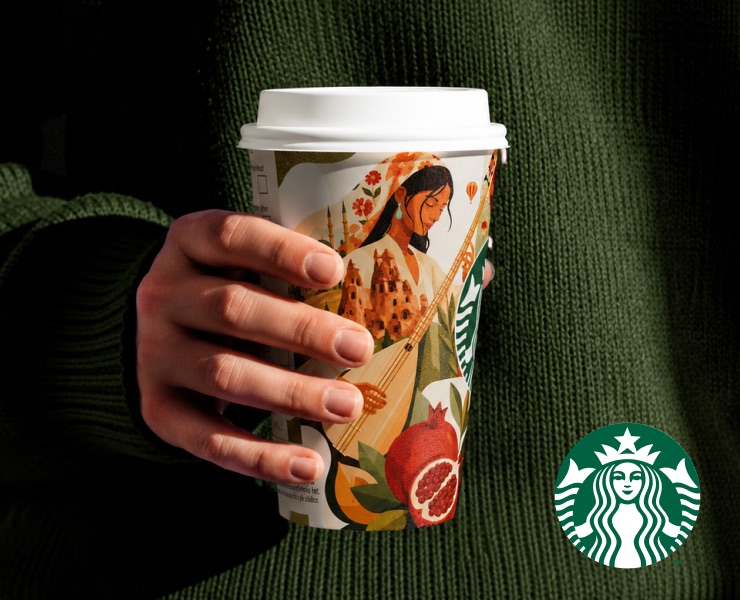 Starbucks Cup Design'26 — Иллюстрация, Графика на Dprofile