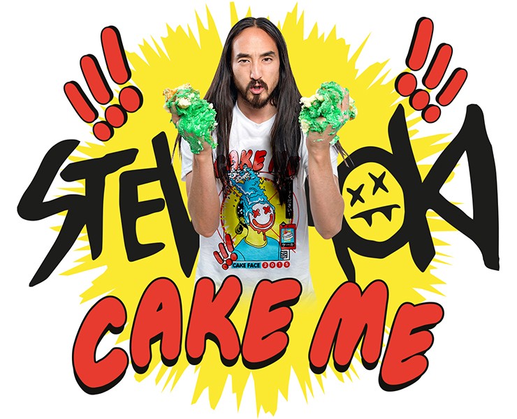 Принт "Cake me" Steve Aoki — Брендинг, Графика на Dprofile