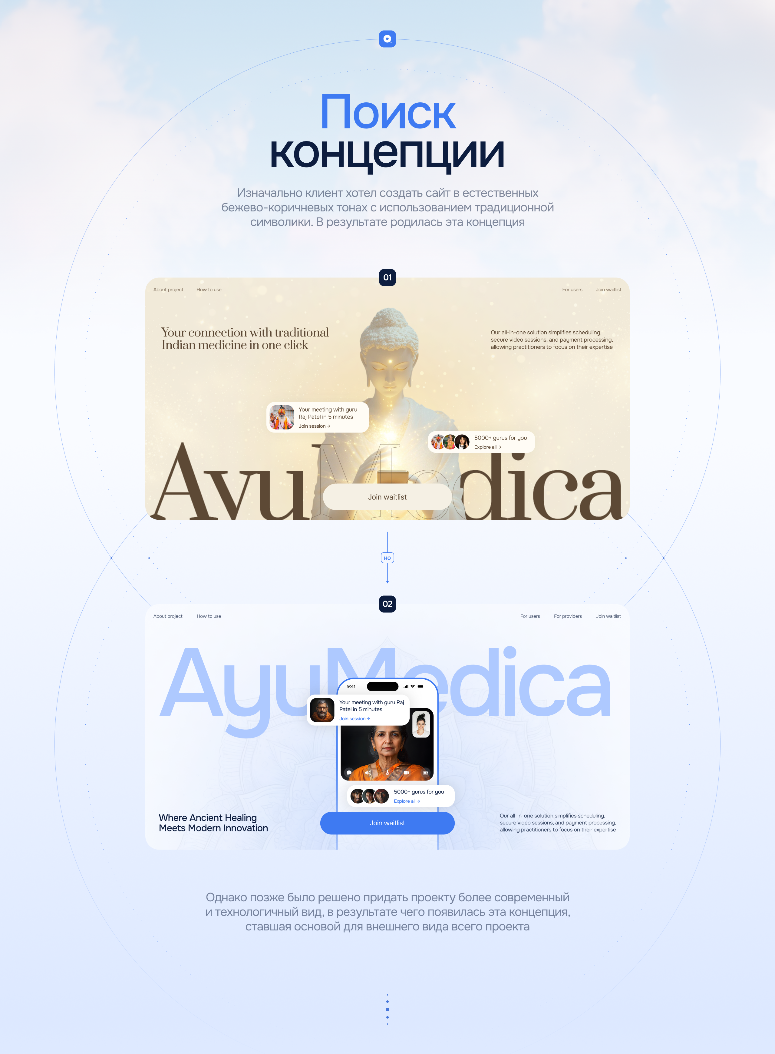 AyuMedica | Лендинг и платформа для индийской медицины — Изображение №3 — Интерфейсы на Dprofile