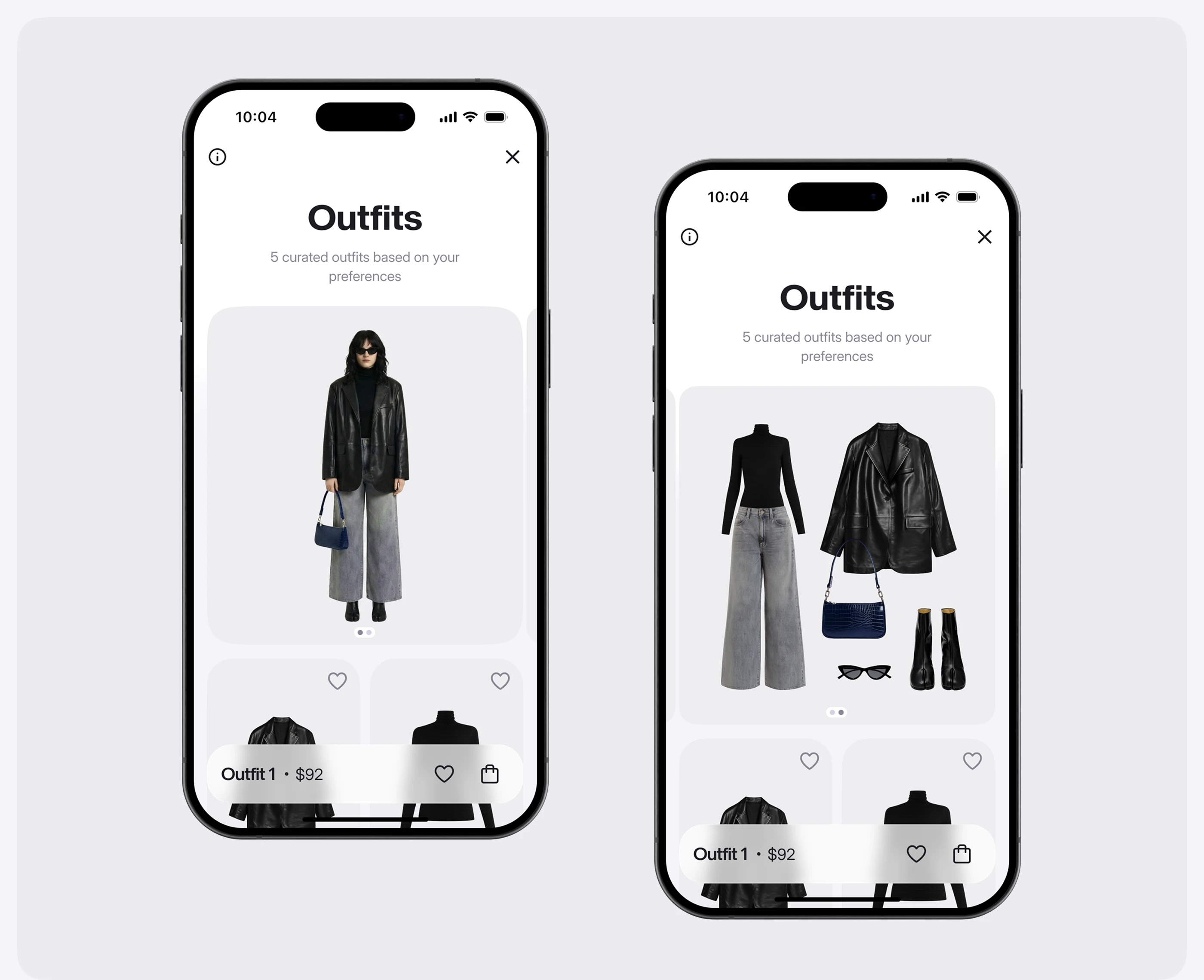 AI Outfit Curation — Изображение №7 — Интерфейсы на Dprofile
