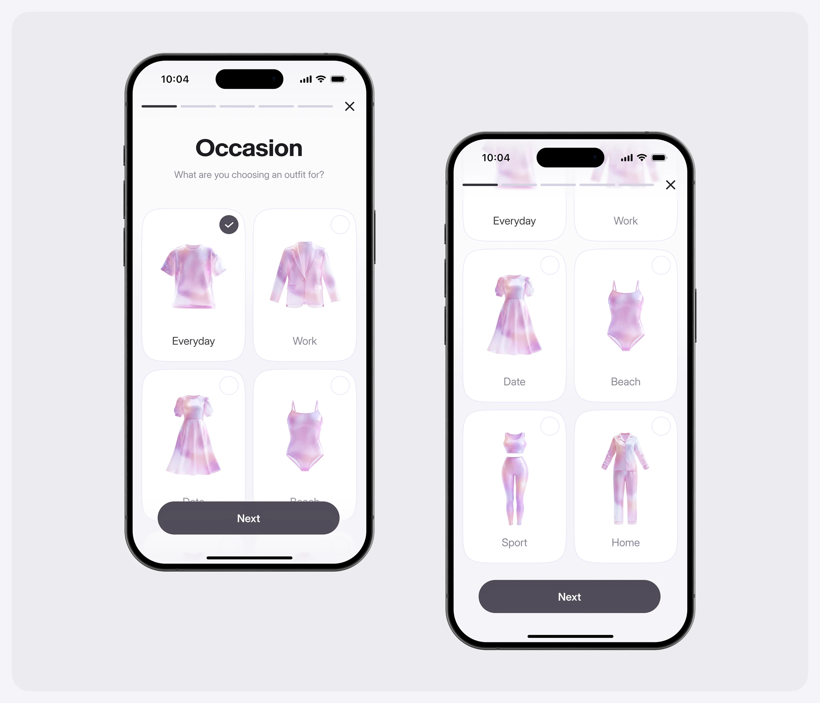 AI Outfit Curation — Изображение №3 — Интерфейсы на Dprofile