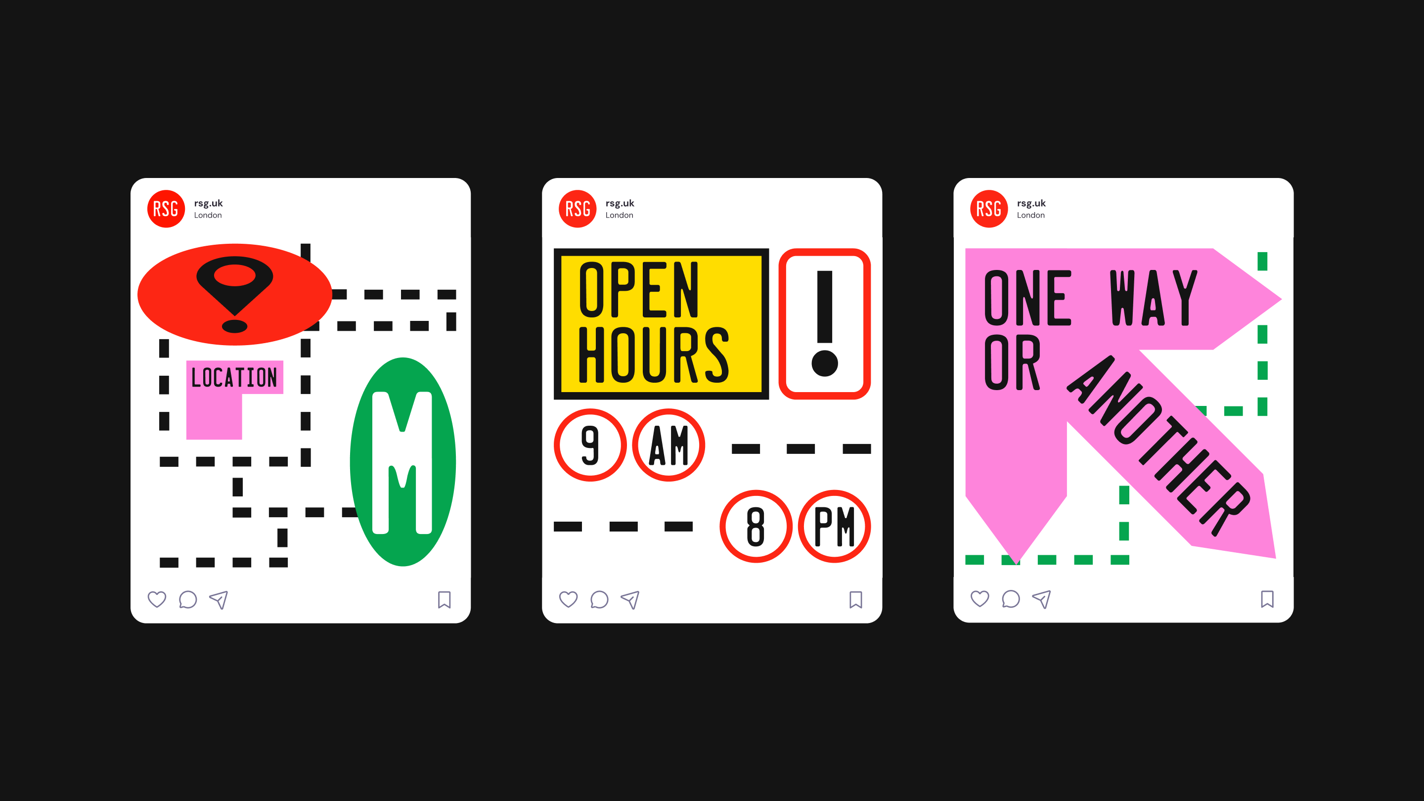 Айдентика музея дорожных знаков «Road Sign Gallery» — Изображение №6 — Брендинг, Графика на Dprofile