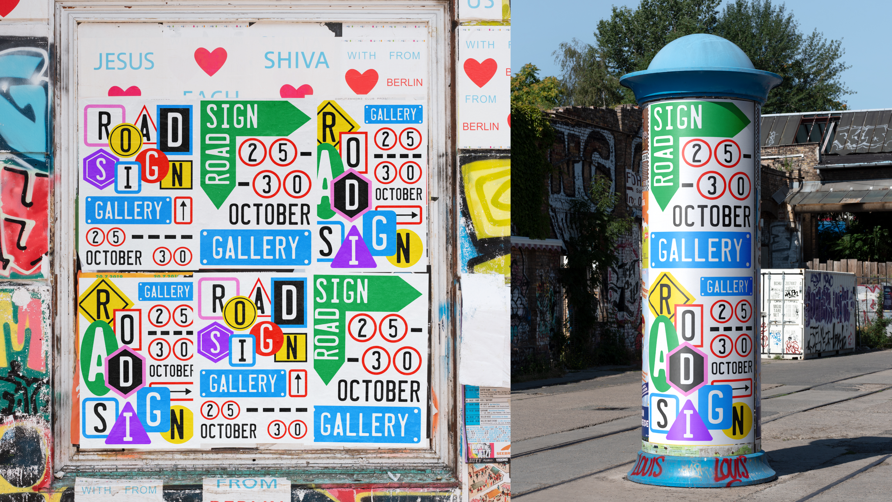 Айдентика музея дорожных знаков «Road Sign Gallery» — Изображение №2 — Брендинг, Графика на Dprofile