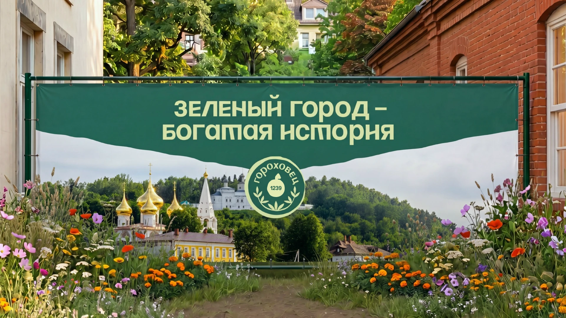 Бренд города Гороховец — Изображение №8 — Брендинг, Графика на Dprofile