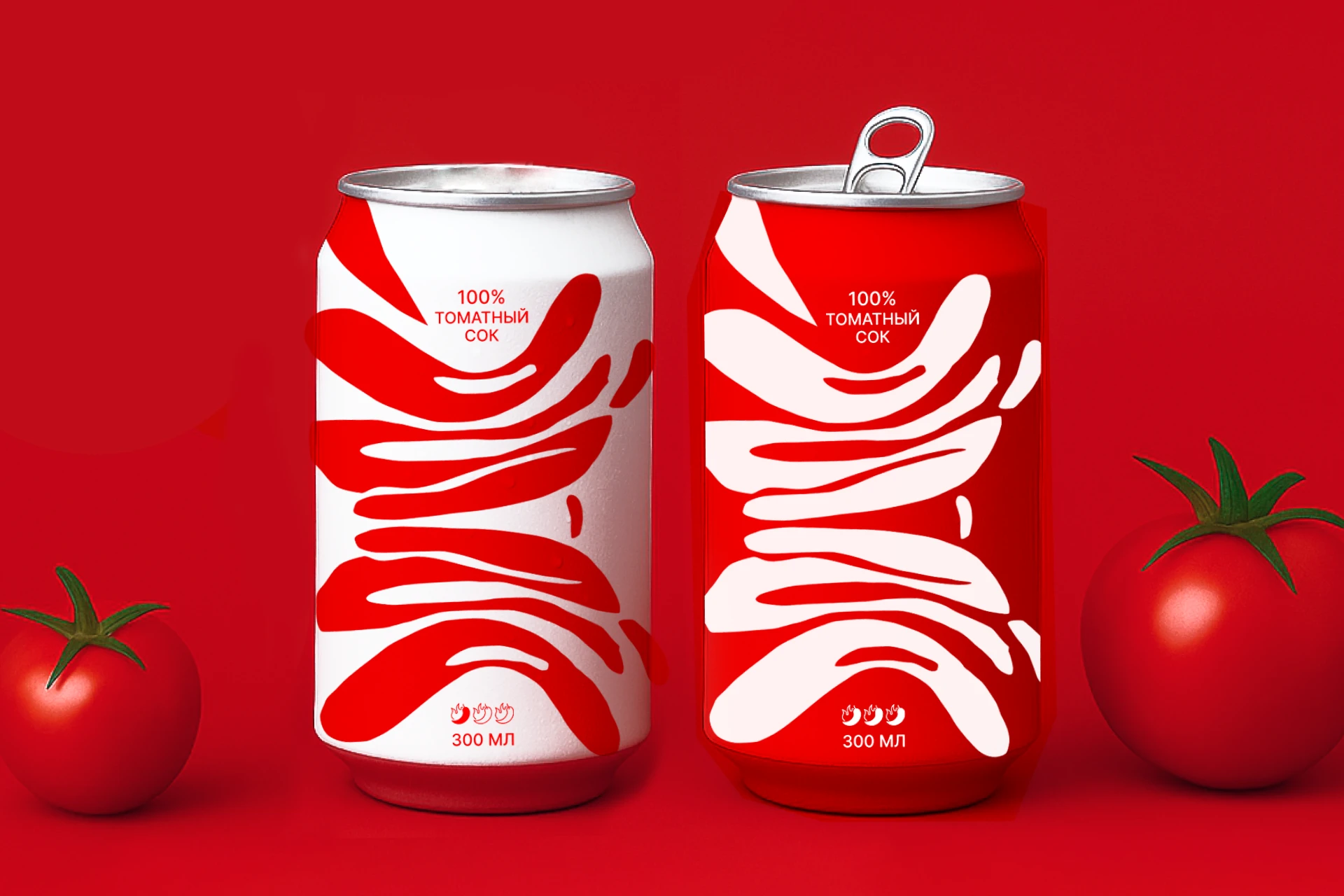 ОЙ-ОЙ // упаковка томатного сока — Изображение №3 — Брендинг, Графика на Dprofile